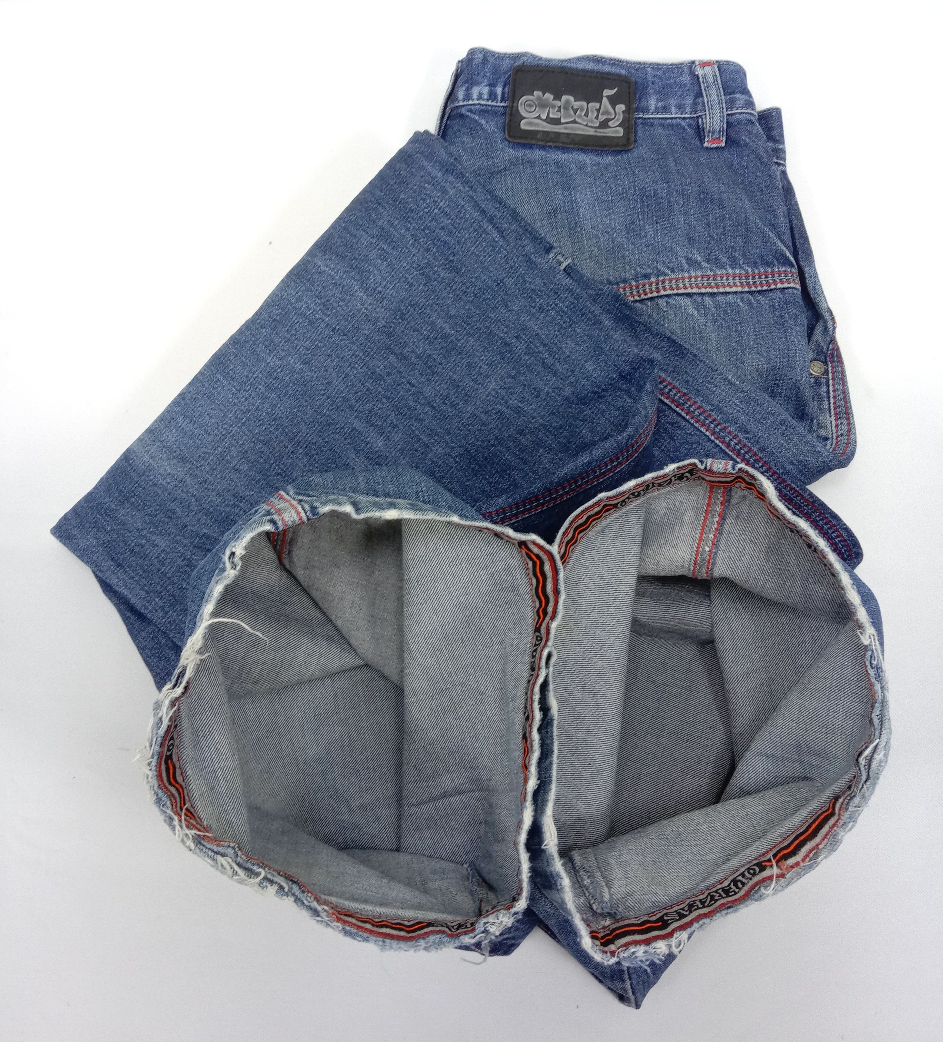 Japanese Brand Baggy Jeans Japanese Multi Pocket Cargo Wide Denim Size US 32 / EU 48 - 19 Thumbnail