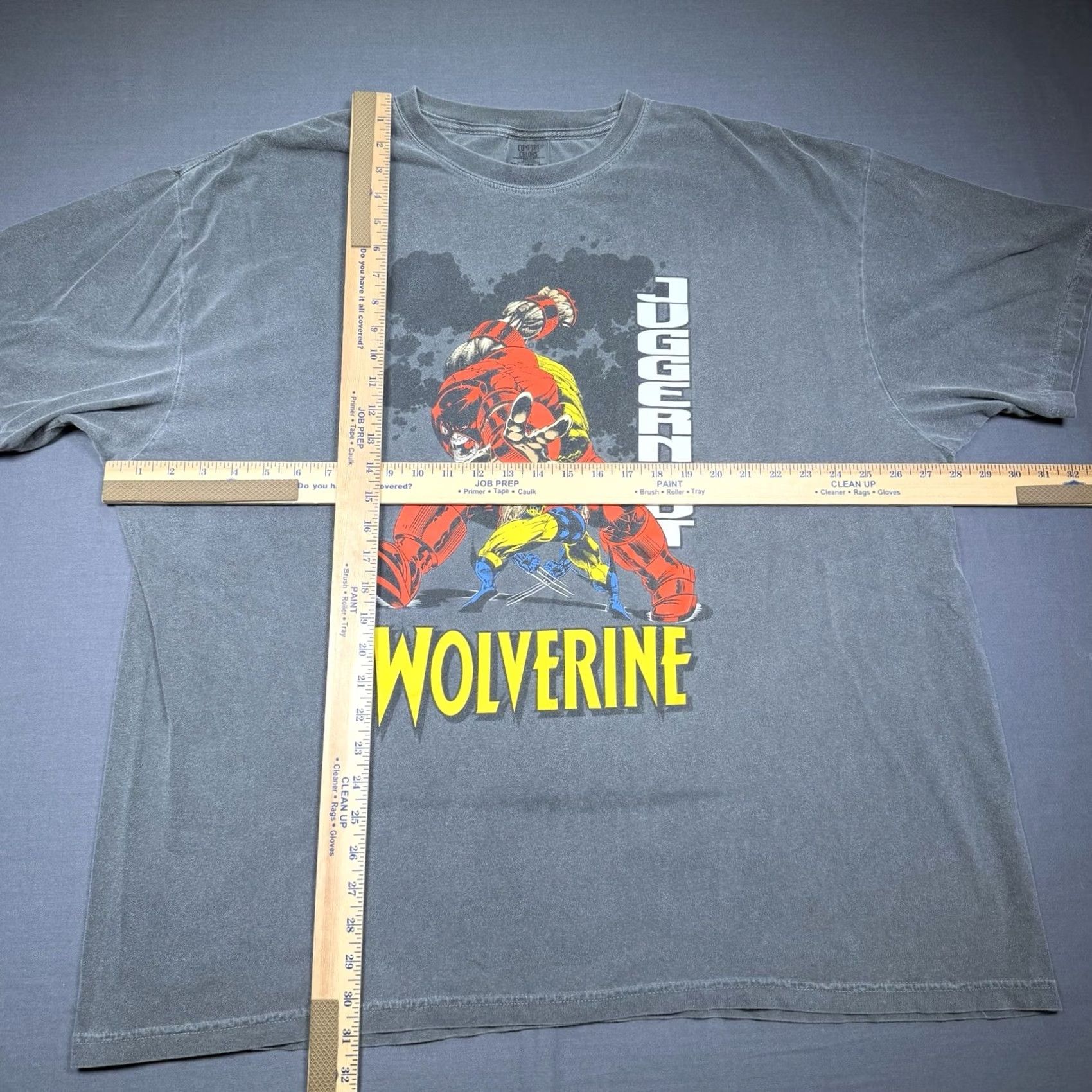 Vintage Wolverine Shirt Men’s 3XL Marvel X Men 1995 September Juggernaut No 93 Deluxe Size US XXL / EU 58 / 5 - 5 Thumbnail