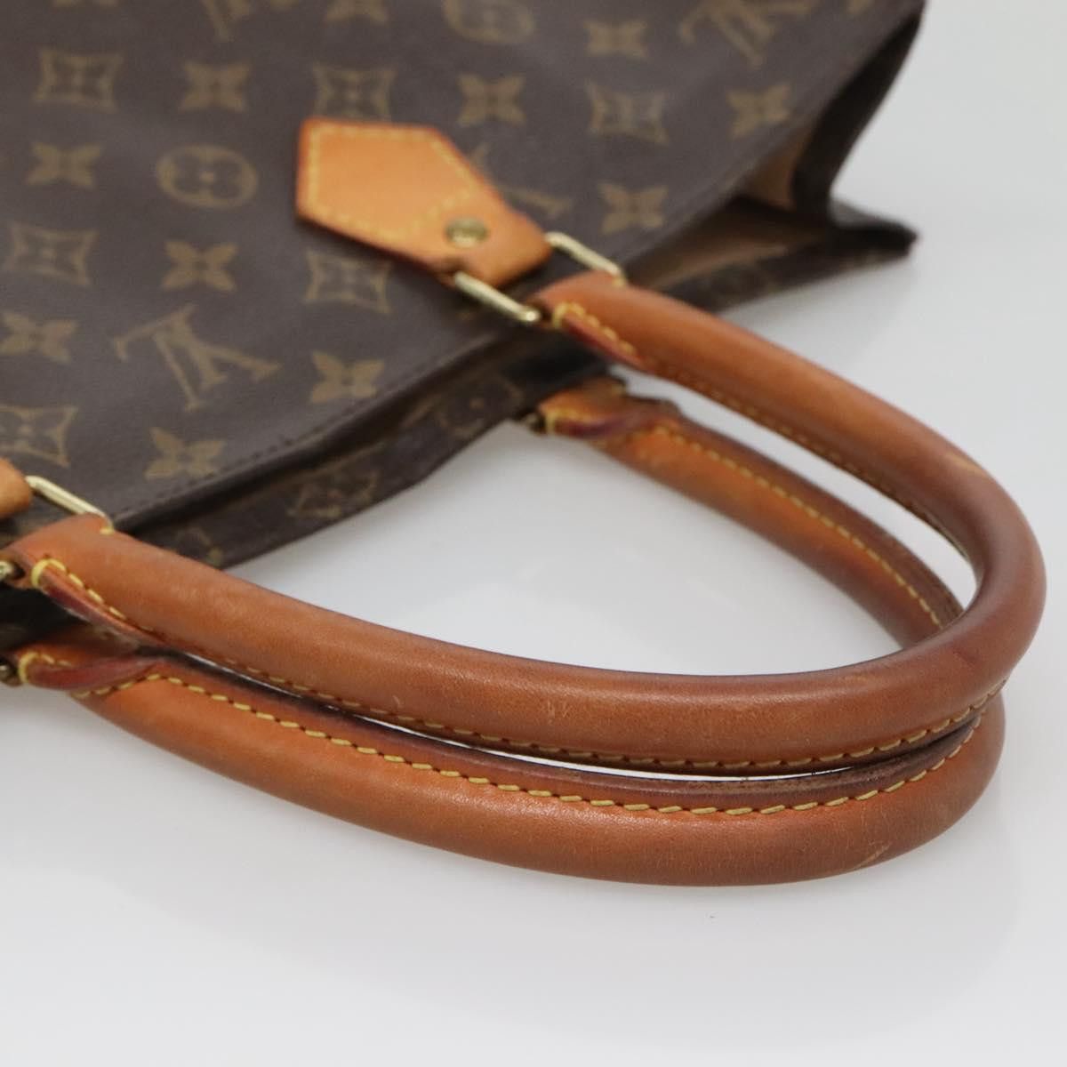 Louis Vuitton LOUIS VUITTON Monogram Sac Plat Hand Bag M51140 Size ONE SIZE - 7 Thumbnail