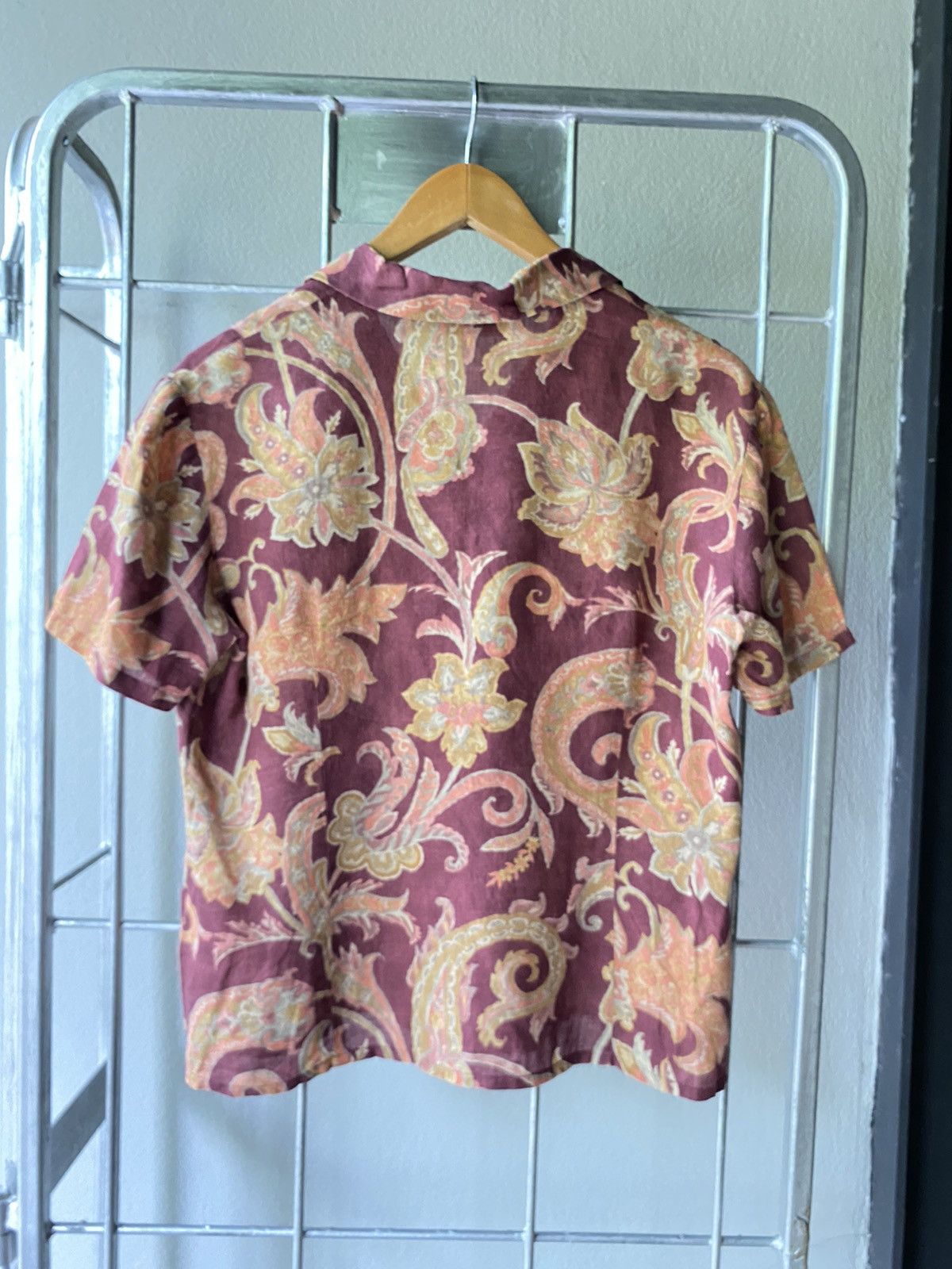 Burberry Burberry vintage floral print blouse Size M / US 6-8 / IT 42-44 - 2 Thumbnail