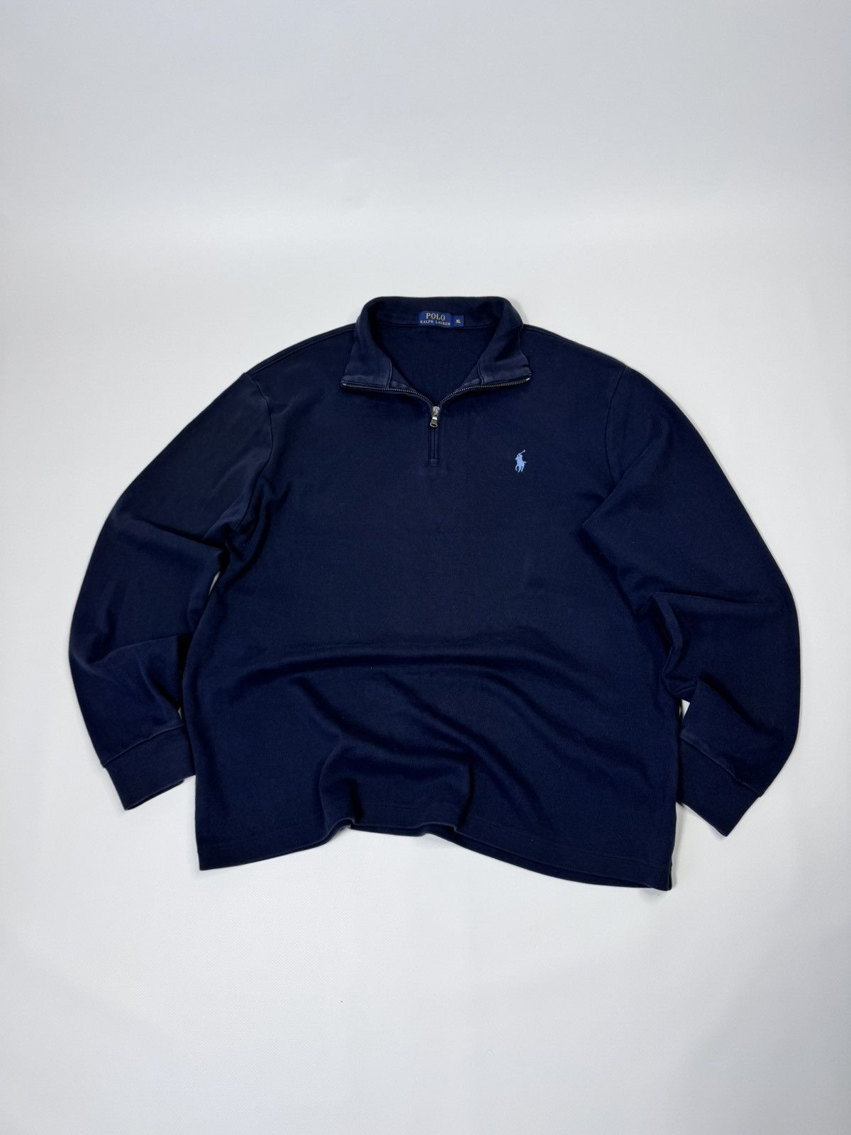 Polo Ralph Lauren Polo Ralph Lauren classic 1/3 zip sweater Size US XL / EU 56 / 4 - 1 Thumbnail