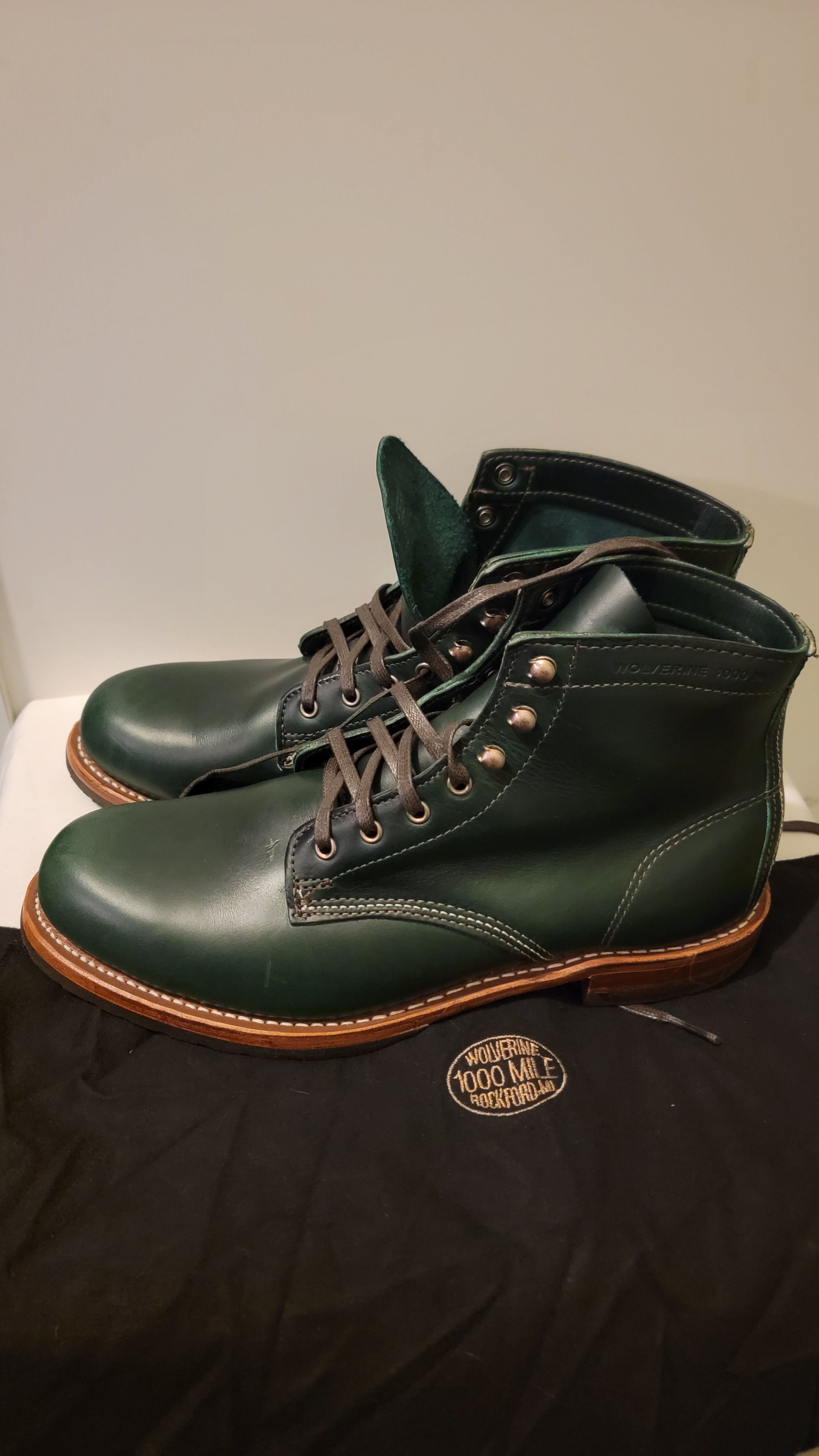 Wolverine Wolverine 1000-mile boot plain-toe classic model Size US 10 / EU 43 - 2 Thumbnail