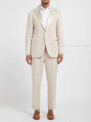 Brunello Cucinelli Suit in Medium Beige Size US M / EU 48-50 / 2 - 1 Preview