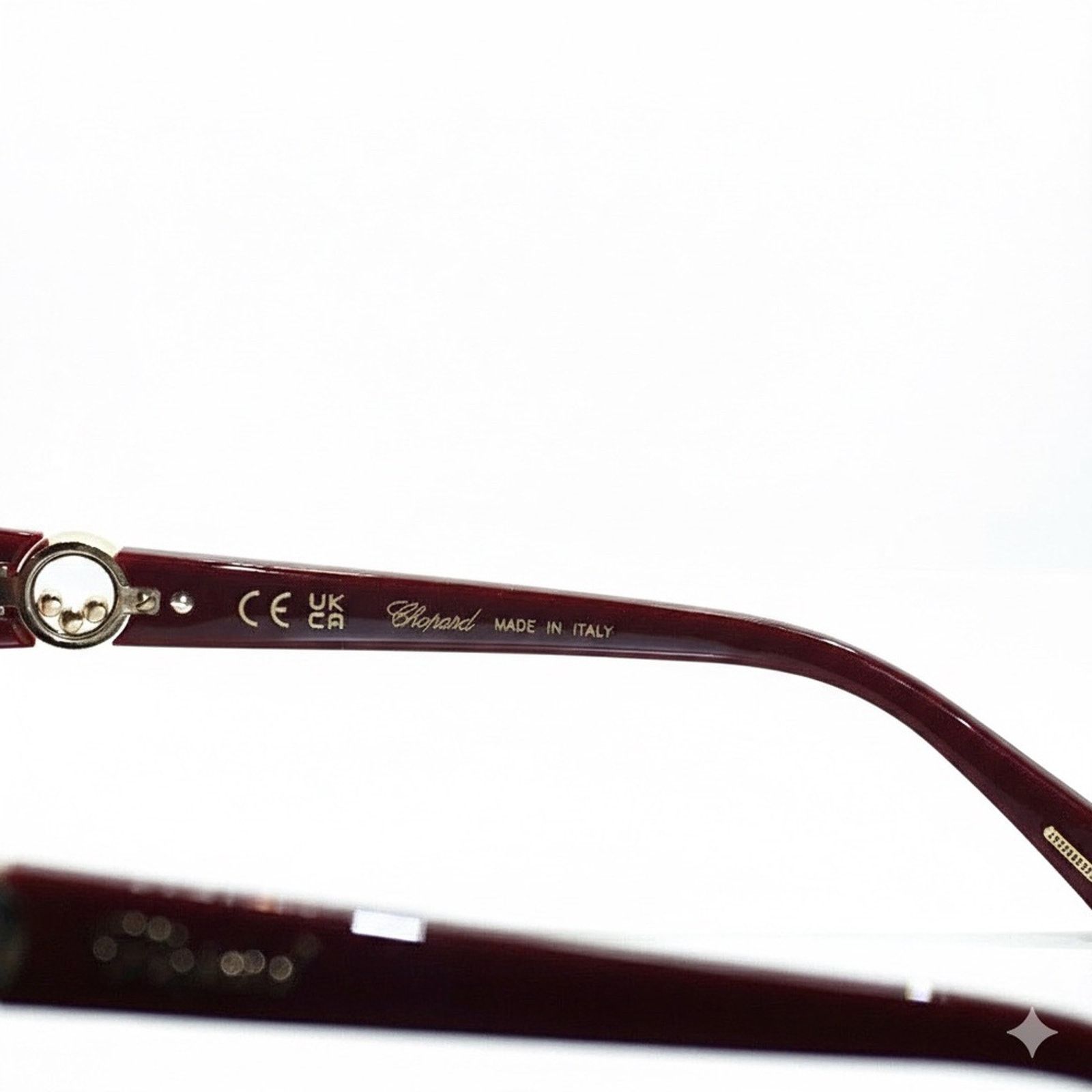 Chopard New! Chopard VCH350S 0954 Red/Burgundy Glasses, Authentic Size ONE SIZE - 6 Thumbnail