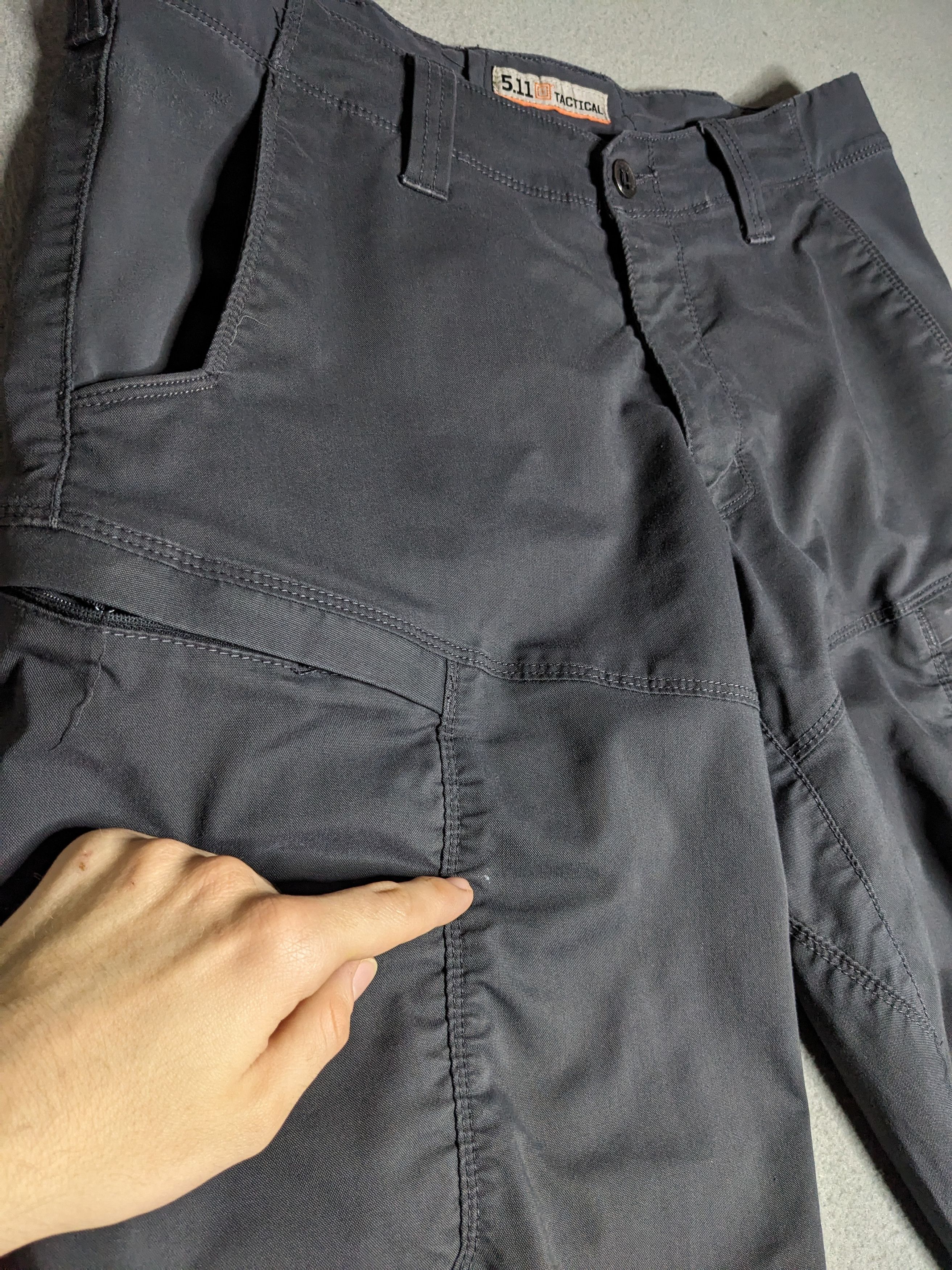 5.11 5.11 Tactical Apex Cargo Pants Mens 33x33 Volcanic Utility Size US 33 - 11 Thumbnail