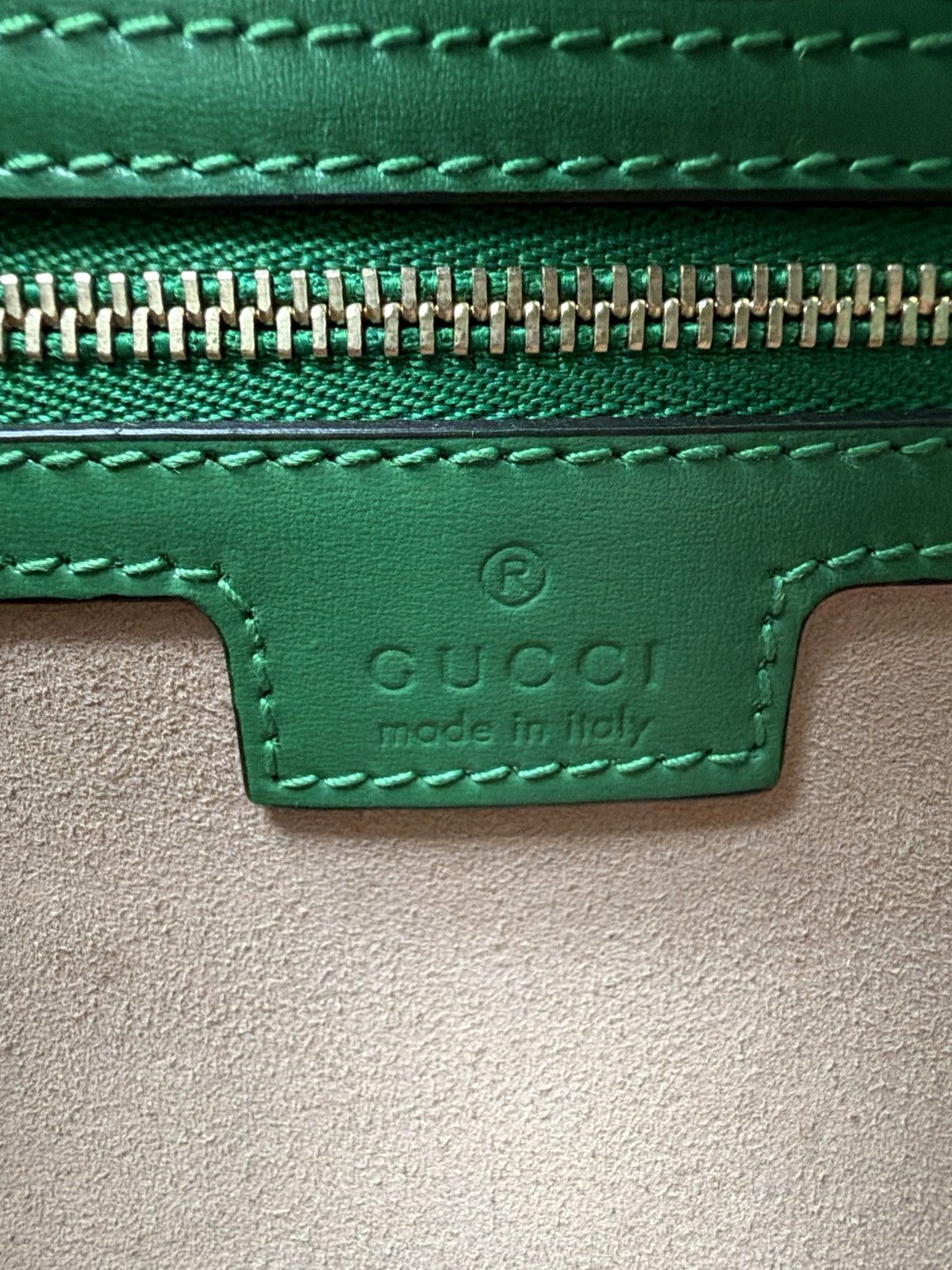 Gucci Gucci Jackie 1961 Medium Green Bag Size ONE SIZE - 3 Thumbnail
