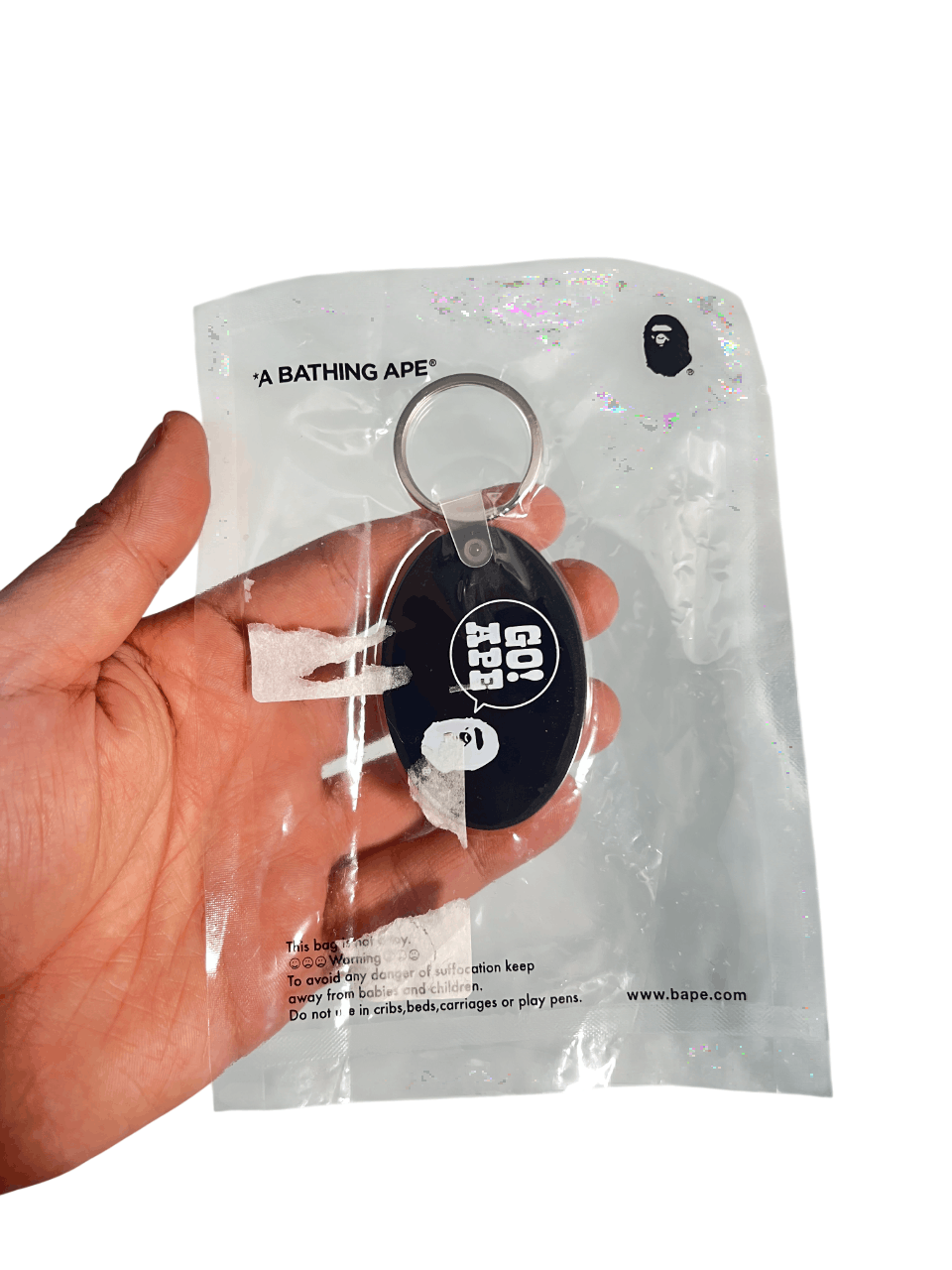 Bape Authentic BAPE GO! APE "Ape Shall Never Kill Ape" Keychain Size ONE SIZE - 2 Thumbnail