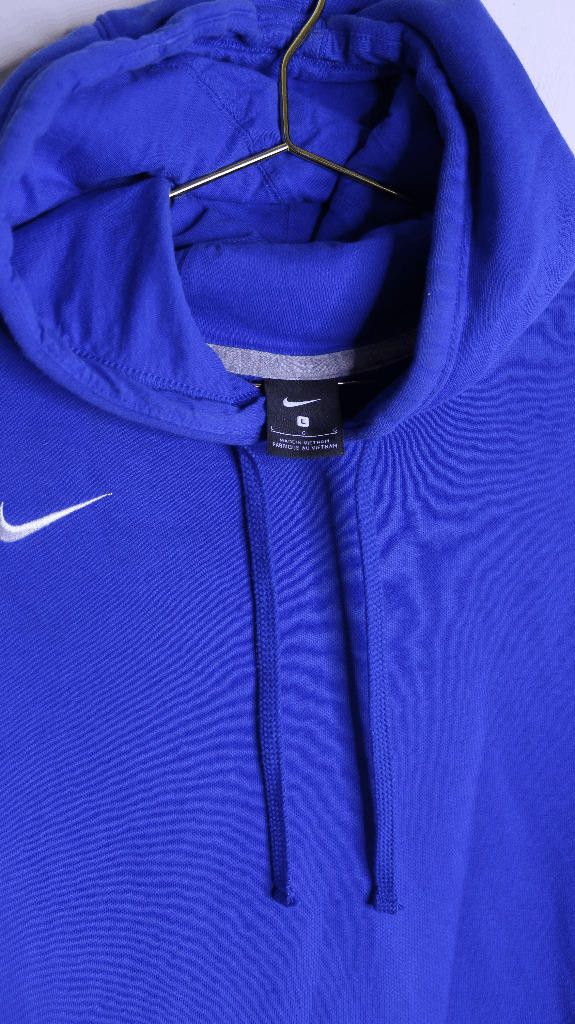 Nike Blue Nike Pullover Hoodie Sweater - Large Size US L / EU 52-54 / 3 - 2 Thumbnail