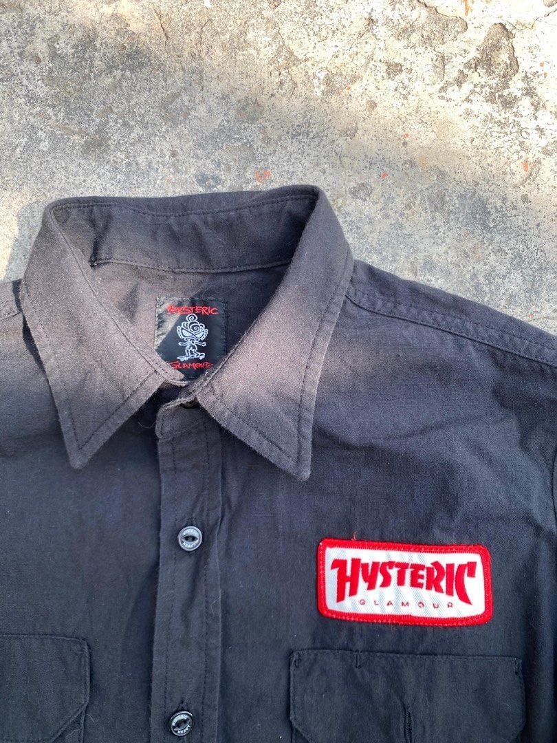 Hysteric Glamour Hysteric glamour big logo shirt Size US M / EU 48-50 / 2 - 4 Thumbnail