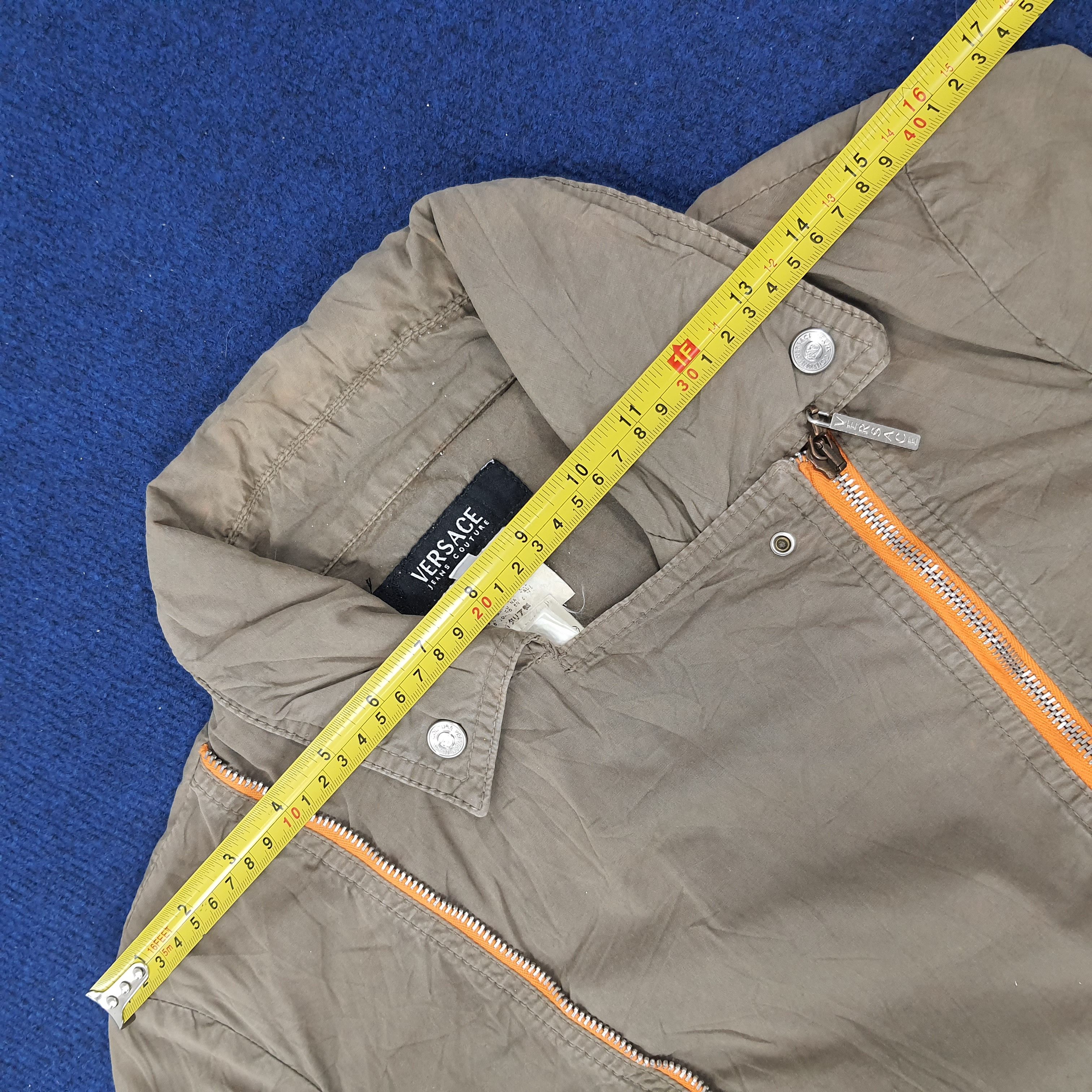 Versace Jeans Couture × Vintage Vintage Versace Jeans Couture Jacket C221N2 Size XS / US 0-2 / IT 36-38 - 11 Thumbnail