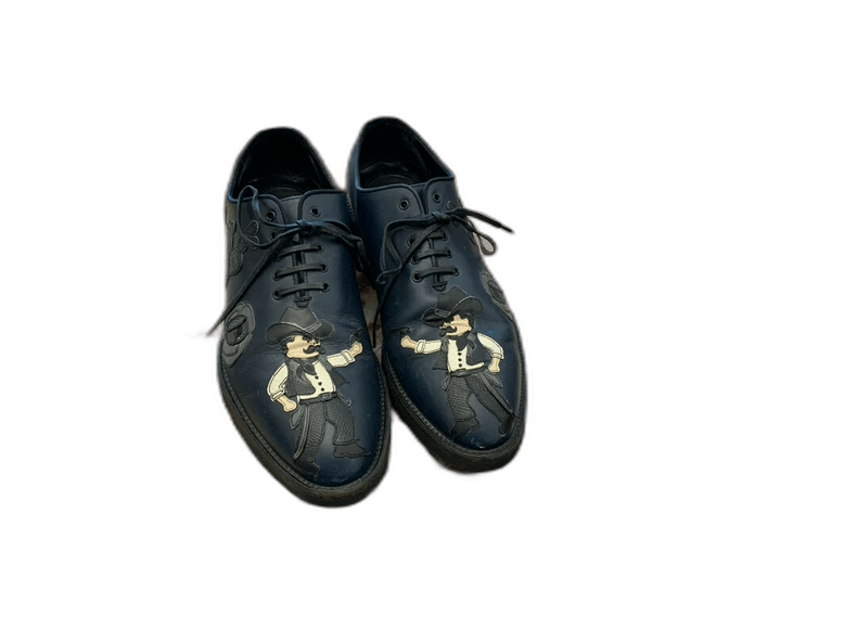 Dolce & Gabbana DG Men's Shoes with Unique Leather Pattern Size US 10 / EU 43 - 1 Thumbnail