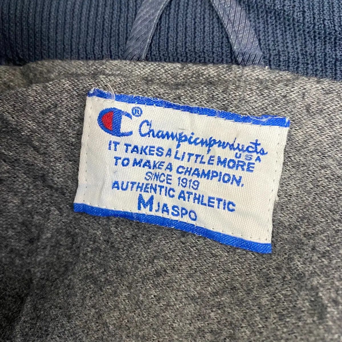 Champion Vtg 90’ CHAMPION PRODUCTS USA Side Logo Blue Jacket Size US M / EU 48-50 / 2 - 8 Thumbnail