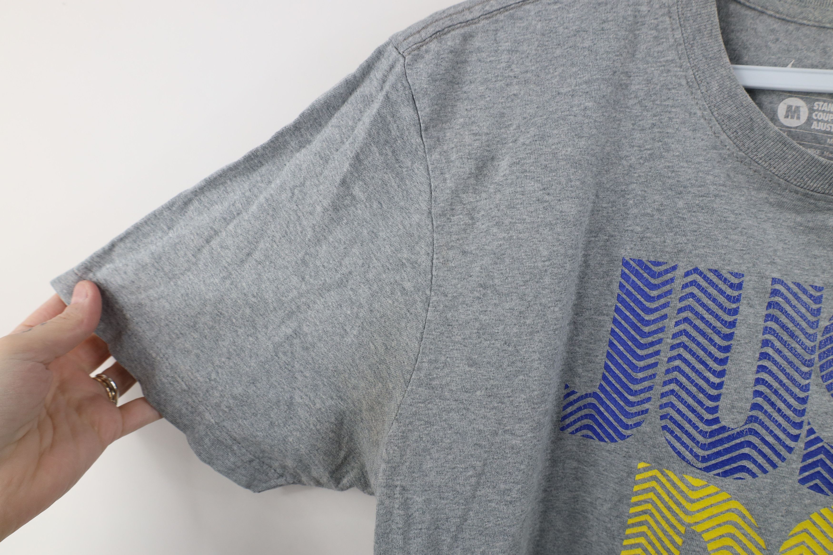 Nike Vintage Y2K Nike Just Do It Center Swoosh T-Shirt Gray Size US M / EU 48-50 / 2 - 7 Thumbnail