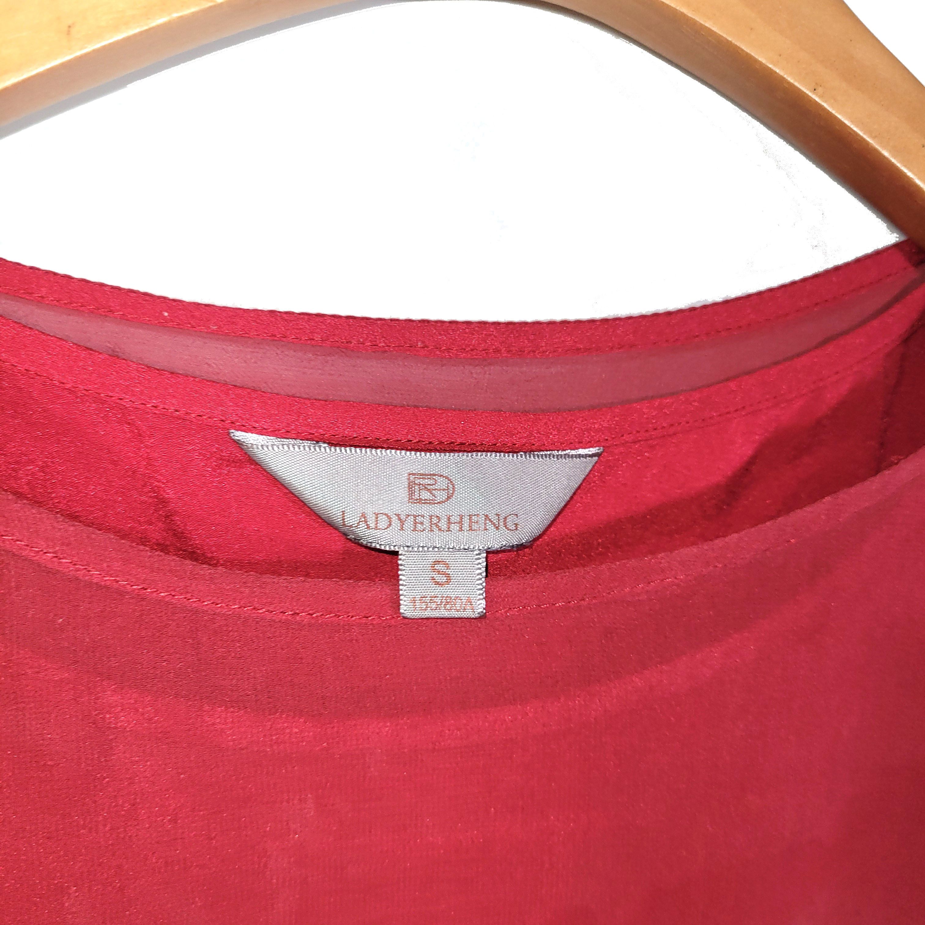 Other Women's Size S 100% Silk Short Sleeve Top T-Shirt SAC720 Size S / US 4 / IT 40 - 3 Thumbnail