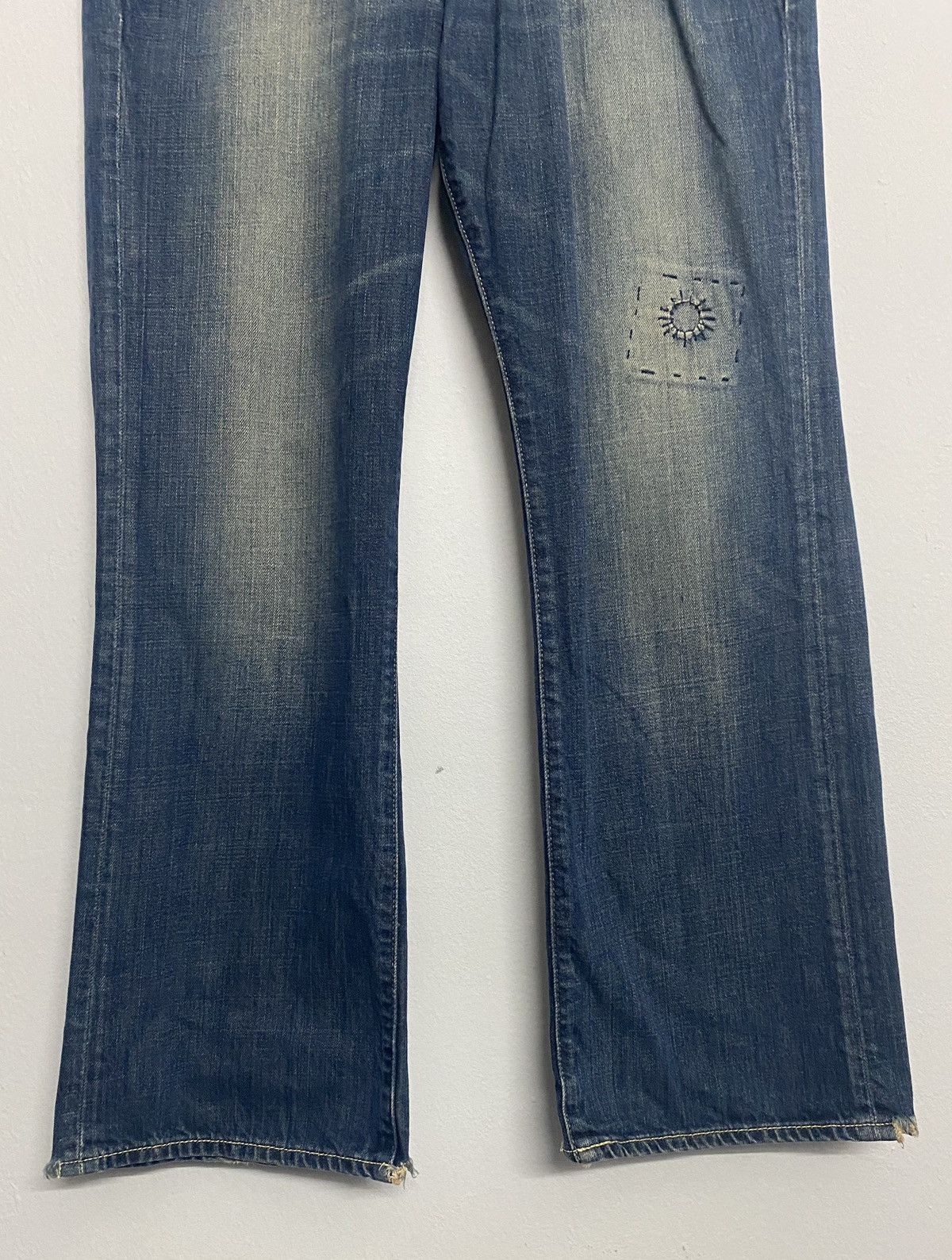 Abercrombie & Fitch Vintage Abercrombie&Fitch Handcrafted Heavy Ounce Jeans Size US 35 - 5 Thumbnail