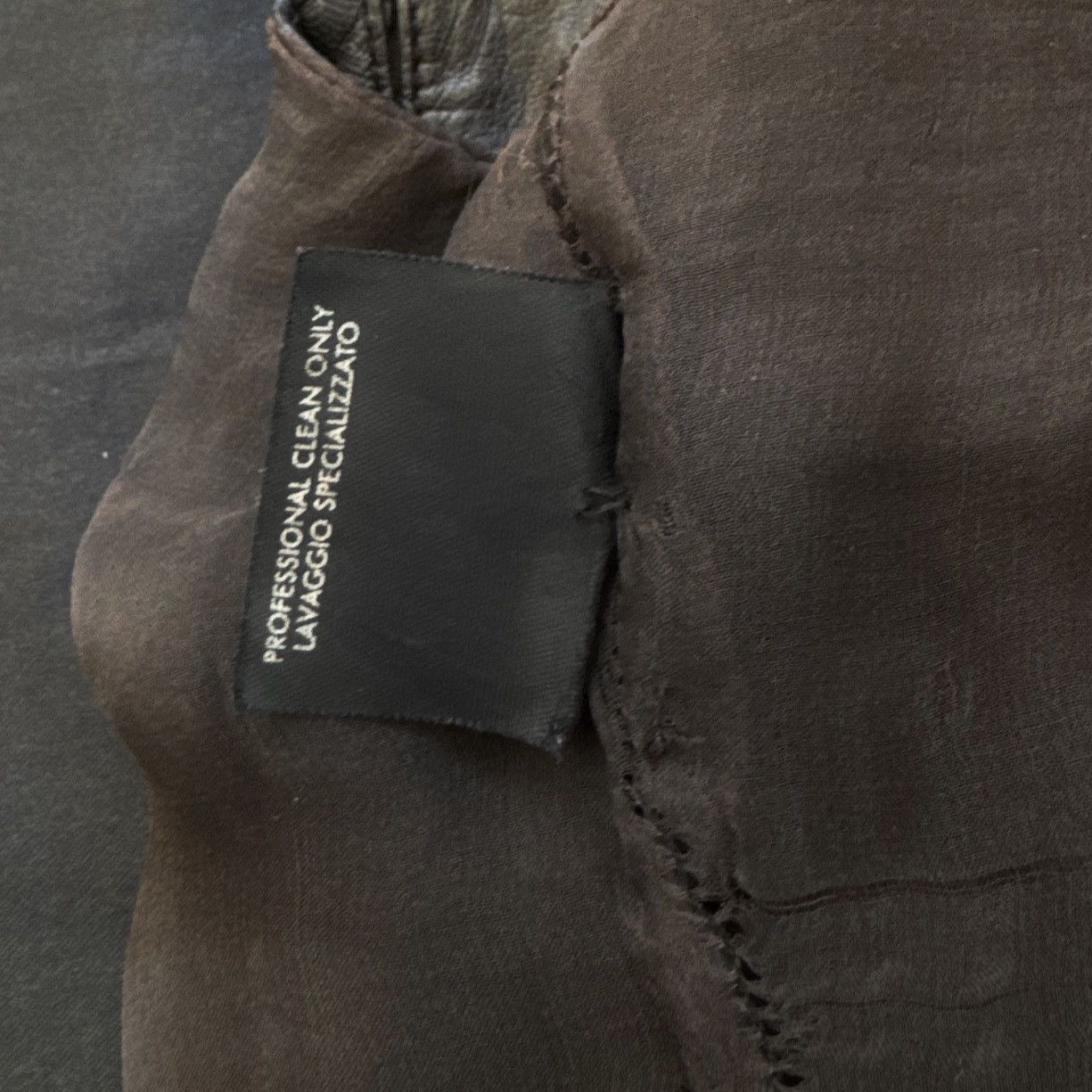 Gucci × Tom Ford Runway Gucci by Tom Ford brown leather top Size S / US 4 / IT 40 - 11 Thumbnail