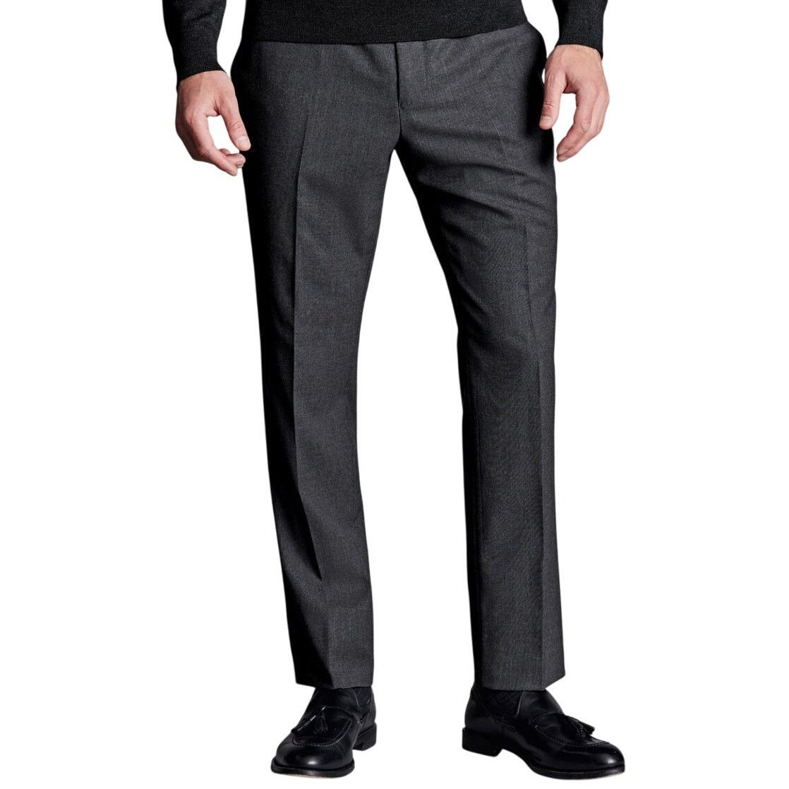 Charles Tyrwhitt Charles Tyrwhitt Natural Stretch Slim Fit Twill Suit Pants Size US 36 / EU 52 - 1 Thumbnail