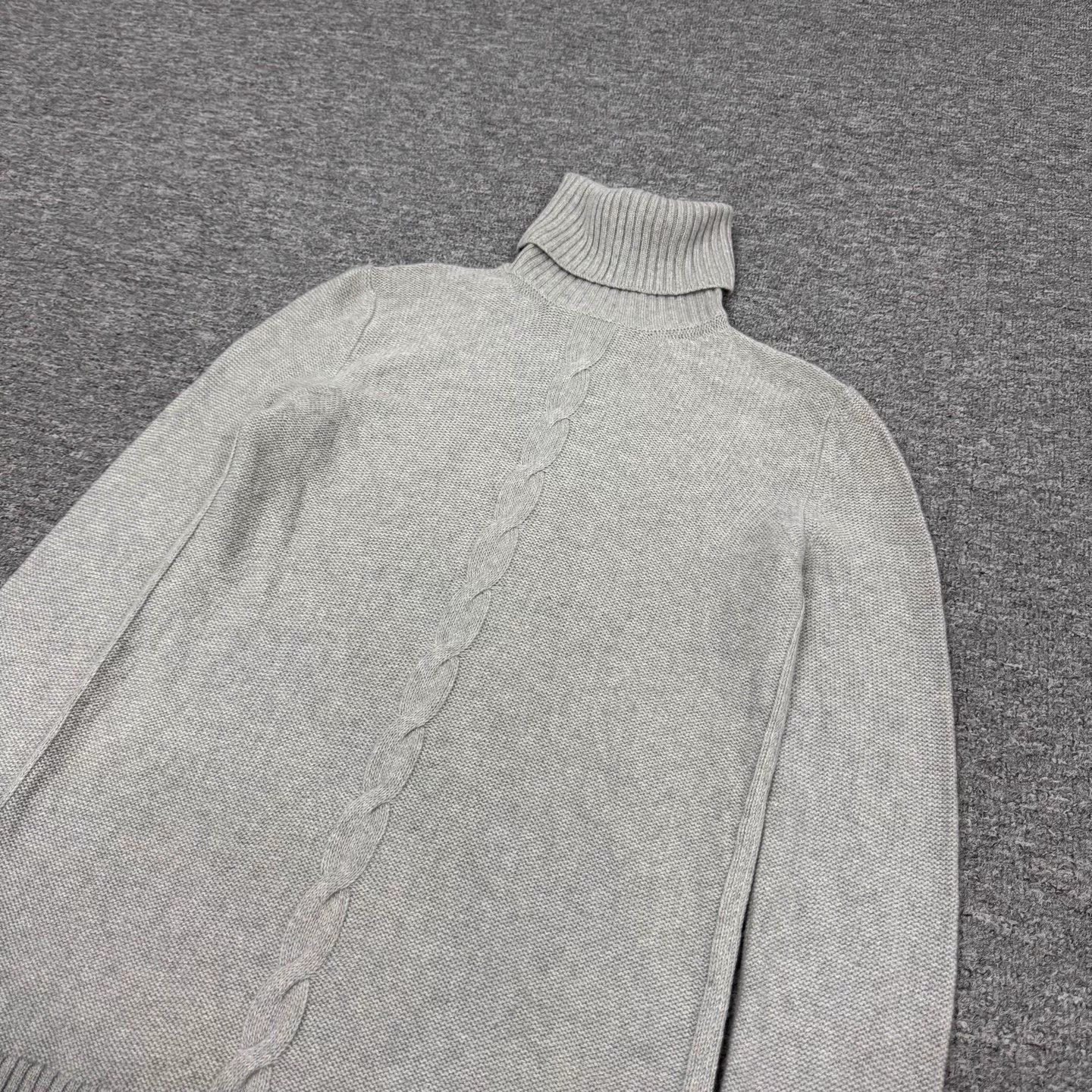 Loro Piana Loro Piana Cashmere Turtleneck 42 99New Cable Knit Size M / US 6-8 / IT 42-44 - 3 Thumbnail