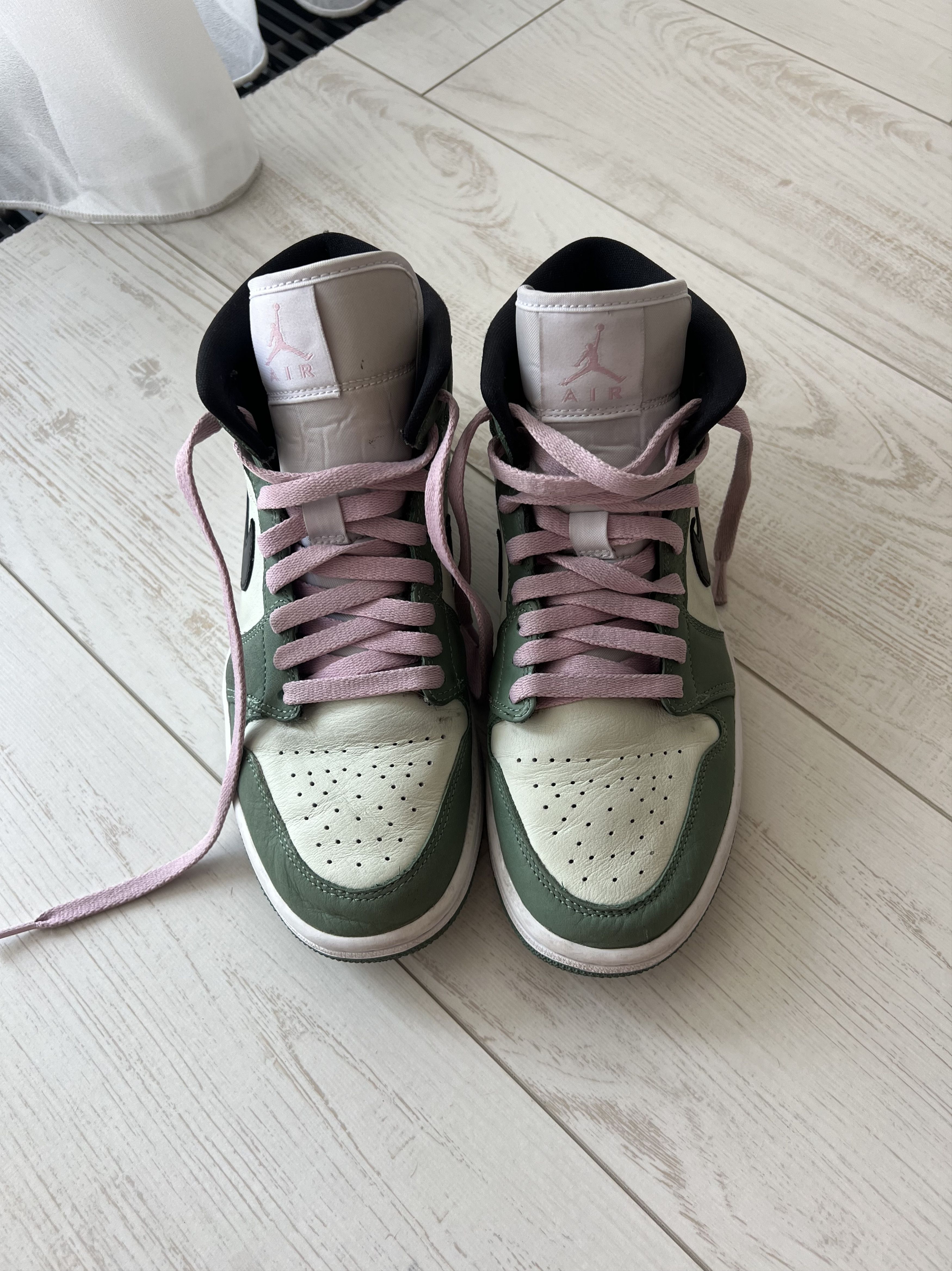 Nike Air Jordan 1 Mid “Dutch Green” Size US 8.5 / IT 38.5 - 6 Thumbnail