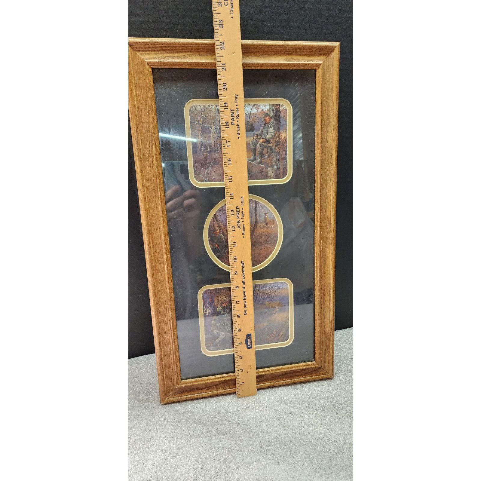 Bass Pro Shops Bass Pro Shop Framed Matted Picture 3 Pics In 1 Outdoor BB Size ONE SIZE - 4 Thumbnail