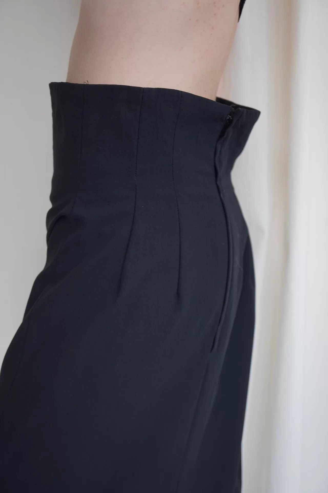 Comme des Garcons CDG 1991ss Convertible Fold Long Dress M (9/10) Size 27" / US 4 / IT 40 - 9 Thumbnail