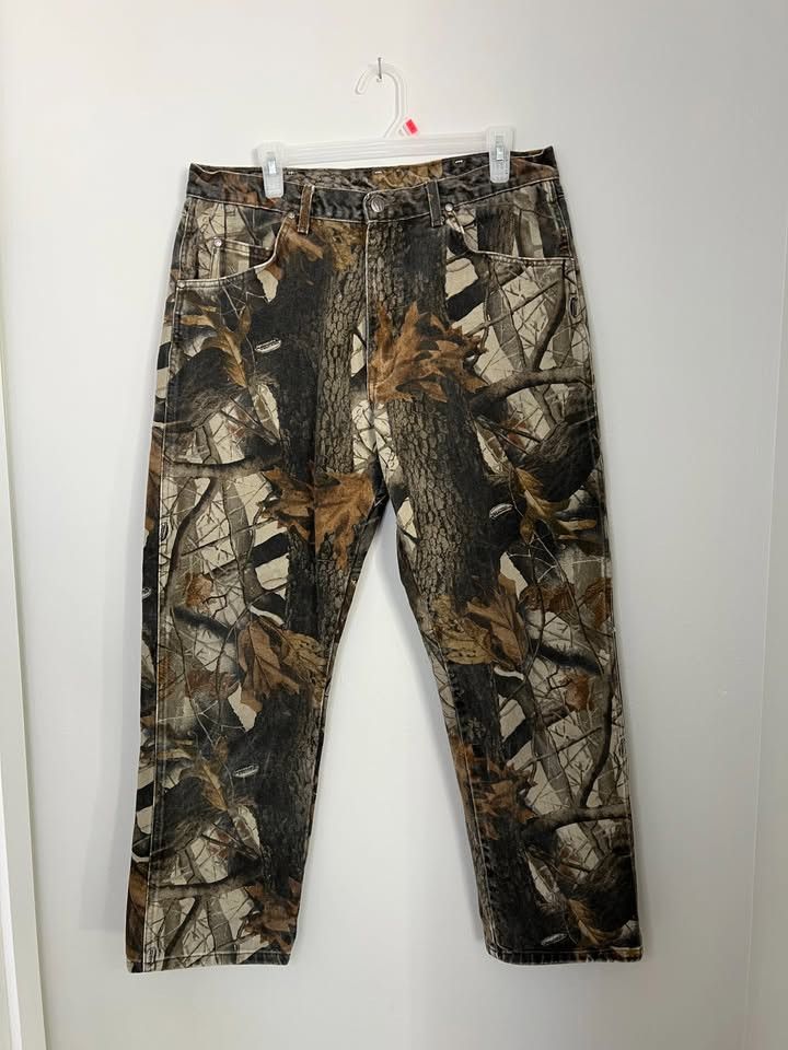Wrangler Vintage 90s Realtree Camo Pro gear by Wrangler Jeans Size US 36 / EU 52 - 1 Thumbnail