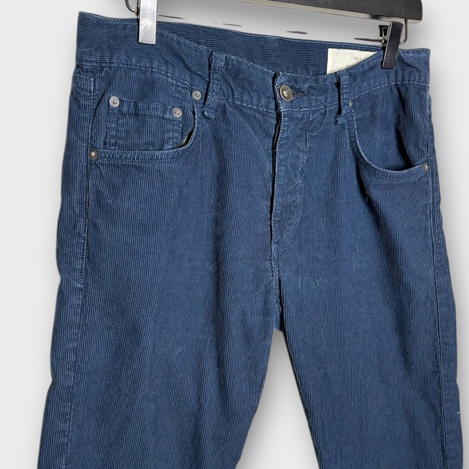 Rag & Bone RAG & BONE Standard Issue Fit 3 Cord - Navy Blue size 30 Size US 30 / EU 46 - 2 Thumbnail
