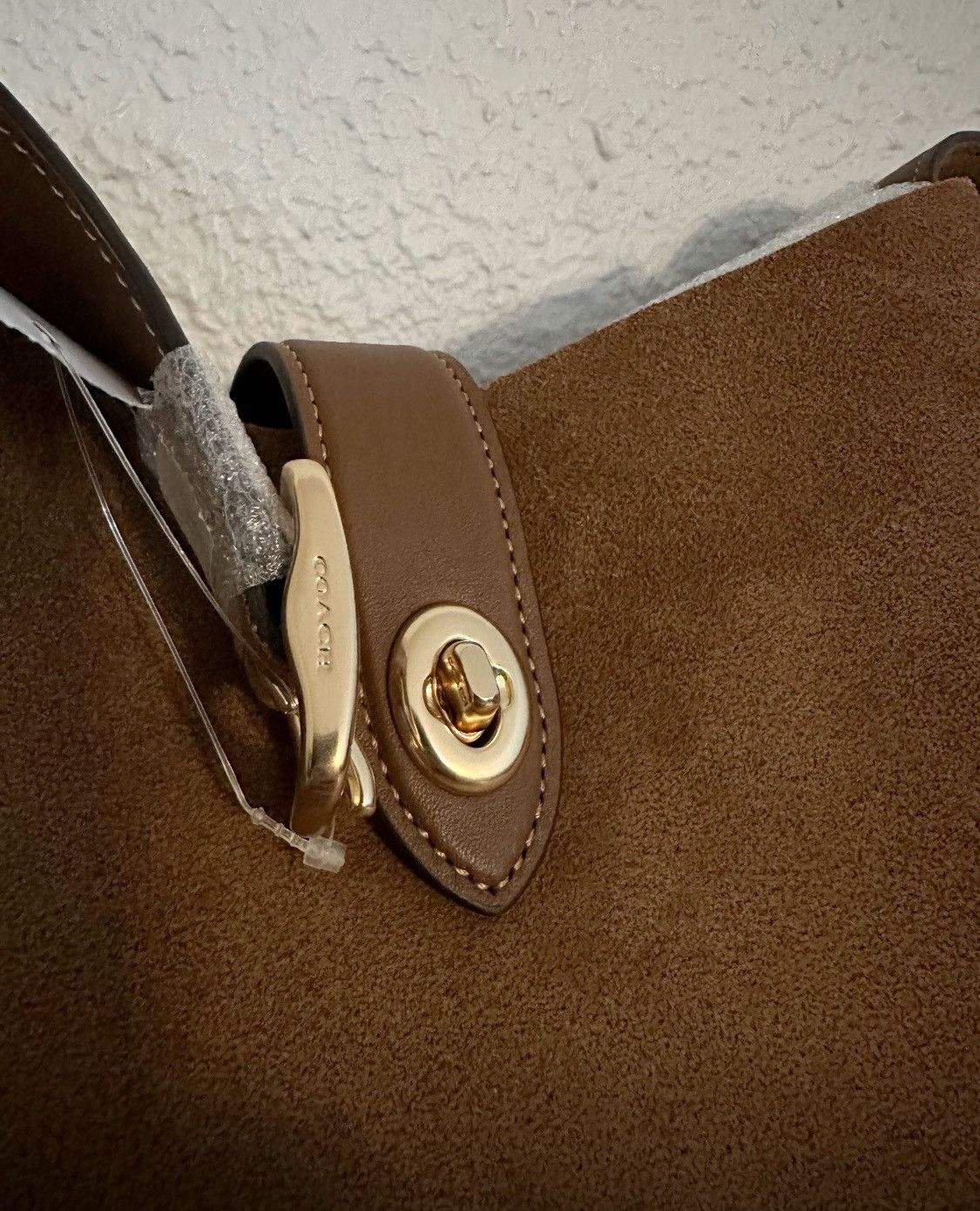 Coach NWT COACH Hadley Convertible Crossbody Bag In Suede Size ONE SIZE - 10 Thumbnail