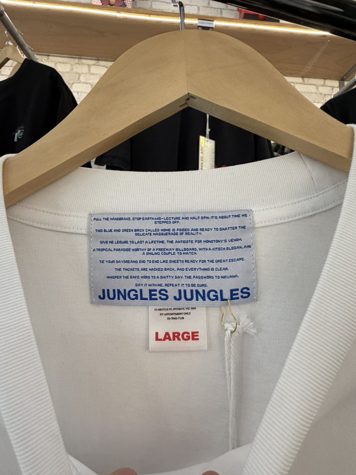 Other Jungles Jungles “ Scribbles “ White Tee Size US L / EU 52-54 / 3 - 2 Thumbnail
