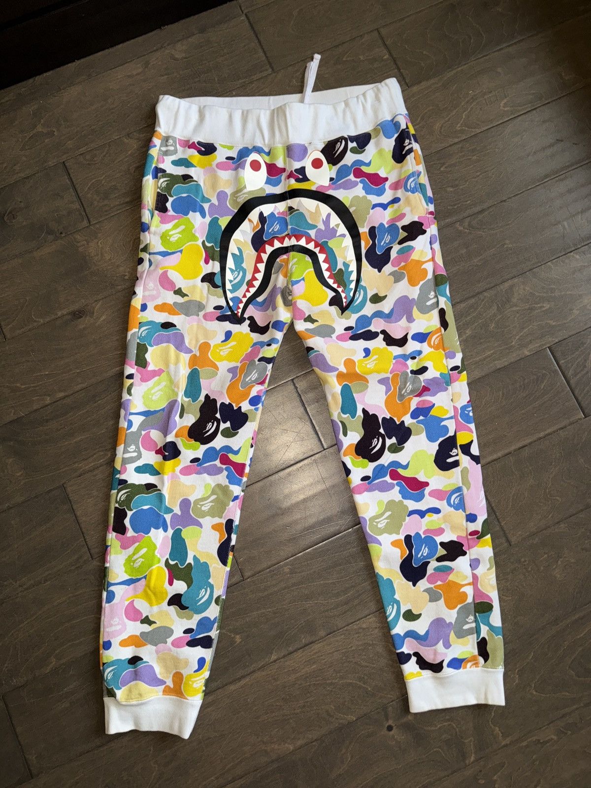 Bape Bape multi camo sweat pants Size US 32 / EU 48 - 1 Thumbnail