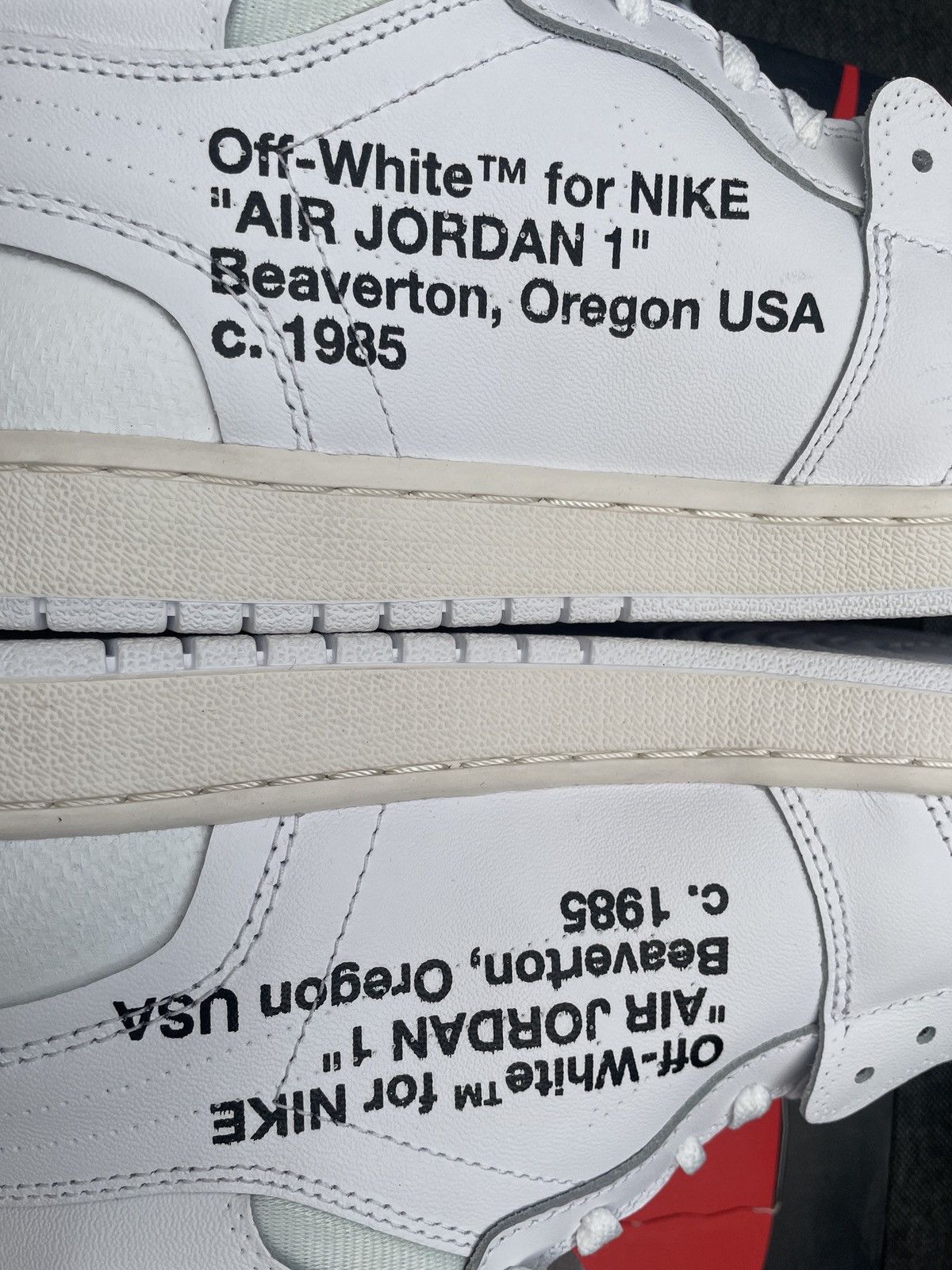 Jordan Brand Nike Air Jordan 1 x Off-White “NRG” Europe Exclusive Size US 11 / EU 44 - 14 Thumbnail