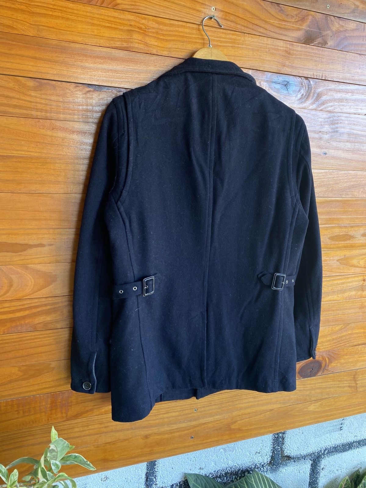 Melrose Men’s Melrose Wool Blend Coat – Japanese Brand Classic Size US S / EU 44-46 / 1 - 9 Thumbnail