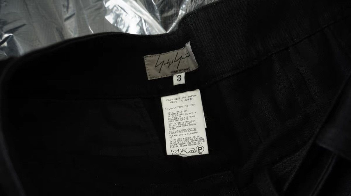 Yohji Yamamoto Yohji Yamamoto Decorative Pleated Wide-Leg Pants / Skirt Size US 34 / EU 50 - 8 Thumbnail