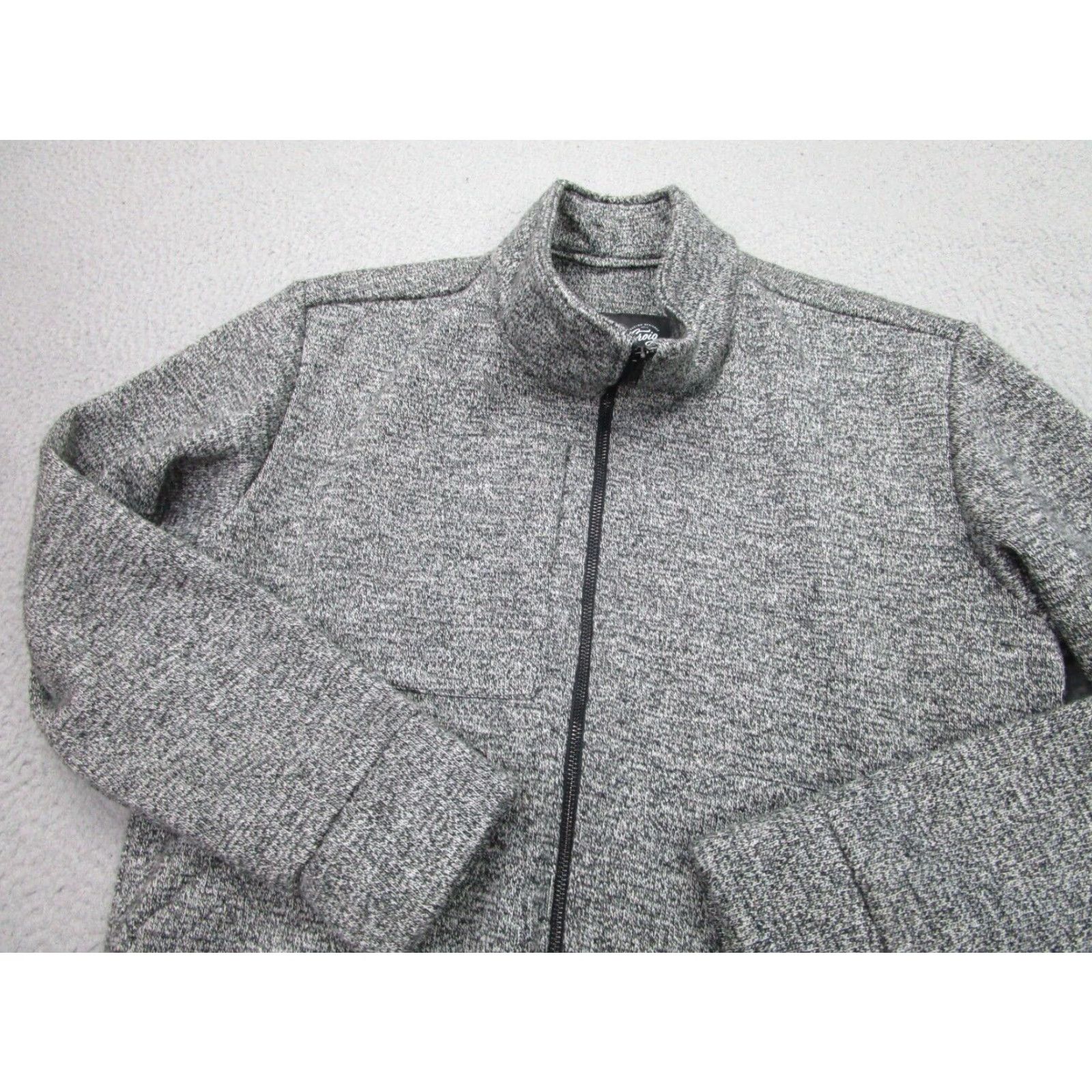 Vintage VINTAGE Whiskey Grade Co Fleece Tweed Jacket Mens Large Gray USA Made Motorcycle Size US L / EU 52-54 / 3 - 2 Thumbnail