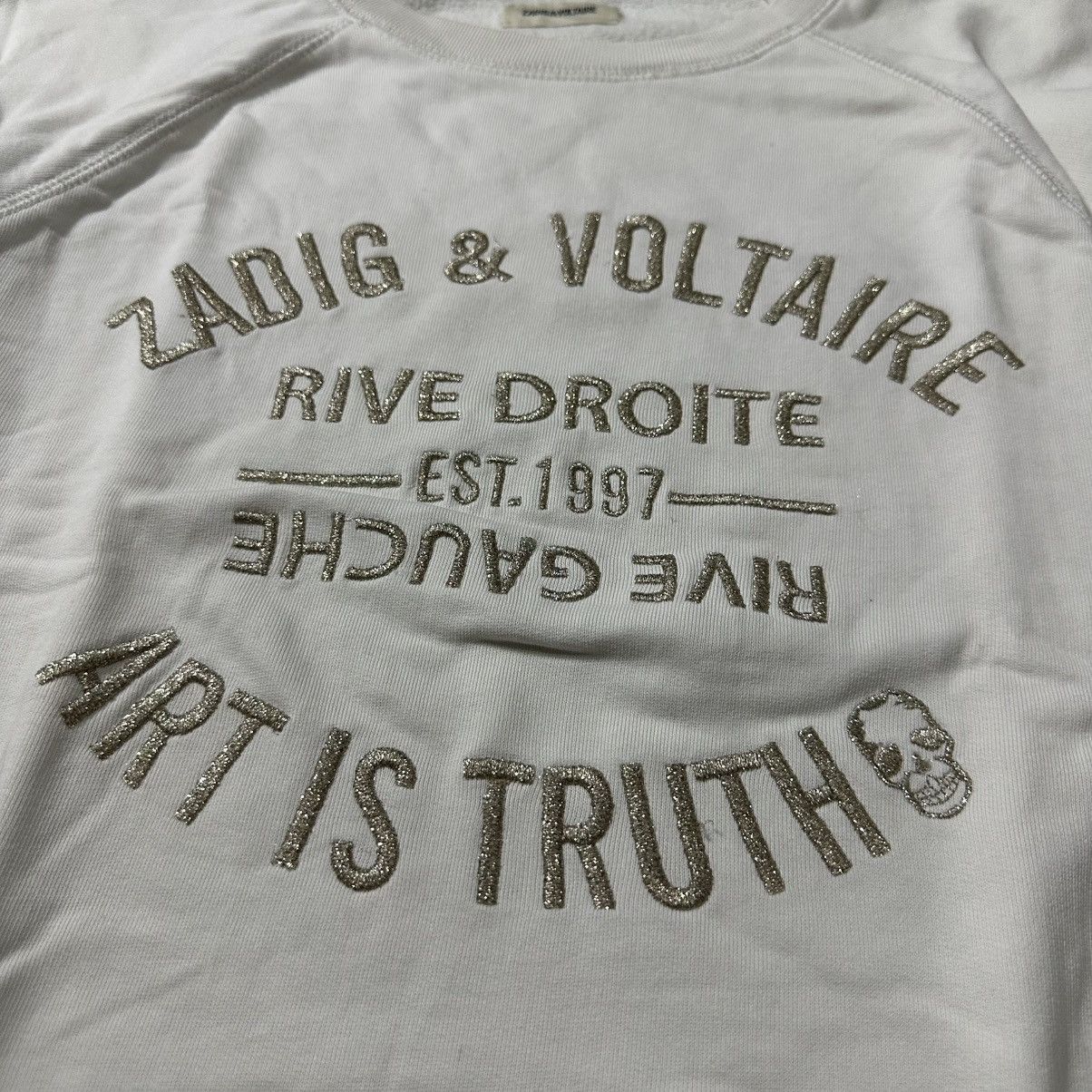 Zadig & Voltaire Zadig & Voltaire Blason Brode Sweatshirt Size US M / EU 48-50 / 2 - 13 Thumbnail