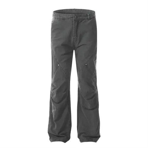 Handmade × Japanese Brand Pants Men's vintage washed distressed flared jeans Size US 32 / EU 48 - 1 Thumbnail