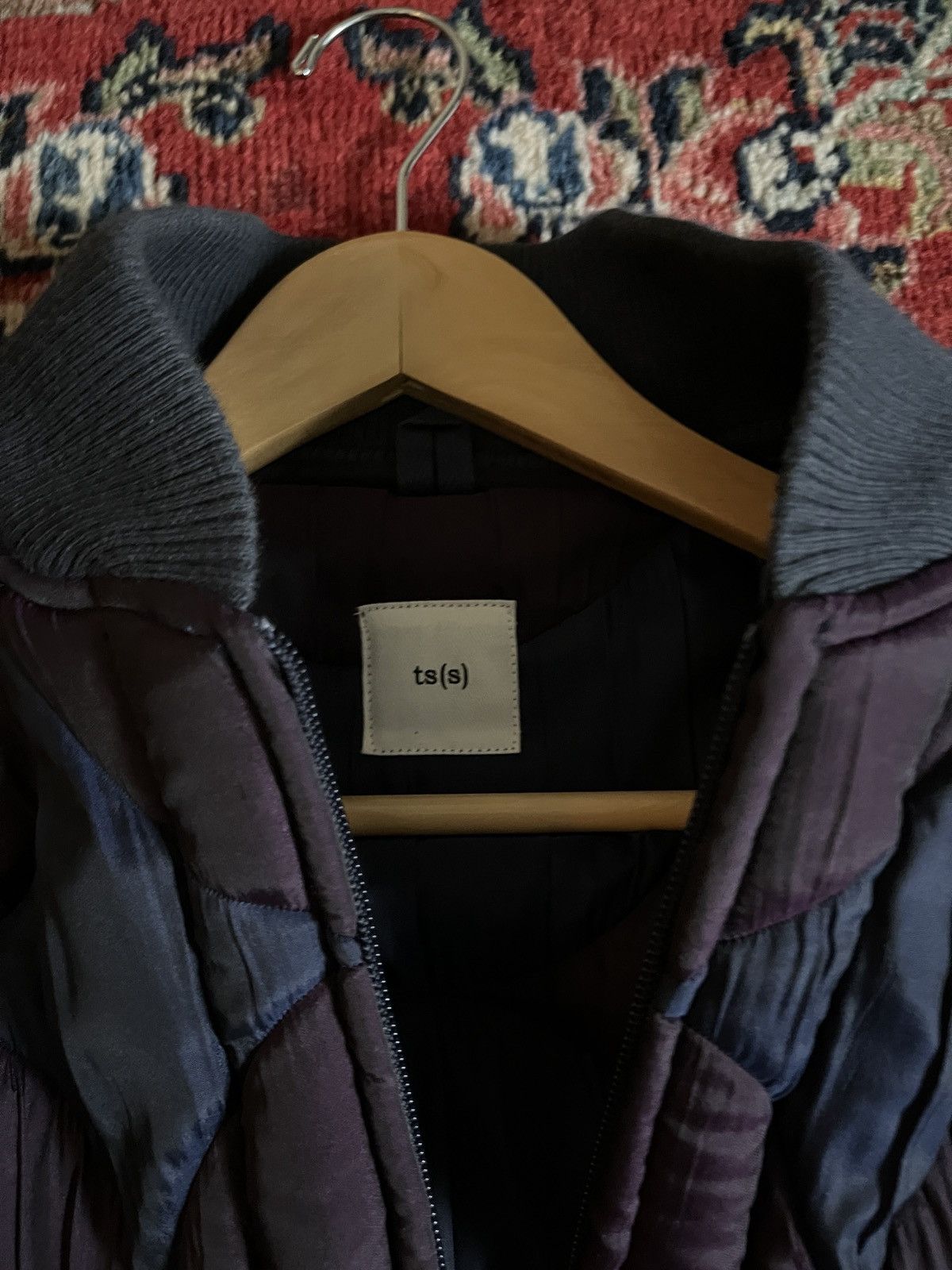 Ts(S) ts(s) Zio Front Rib Collar Jacket Circle Jacquard Cloth L Size US L / EU 52-54 / 3 - 4 Thumbnail