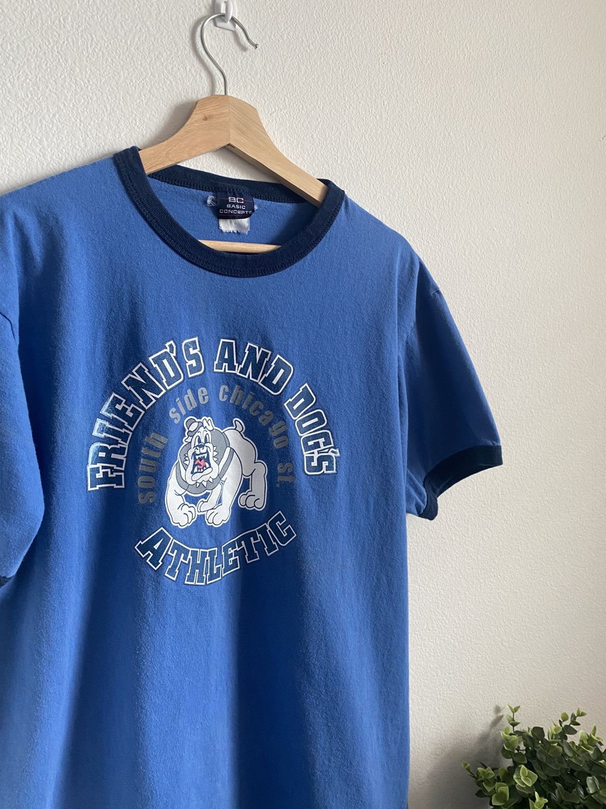 Vintage VINTAGE SOUTH SIDE CHICAGO ATHLETICS RINGER TEE Size US L / EU 52-54 / 3 - 3 Thumbnail