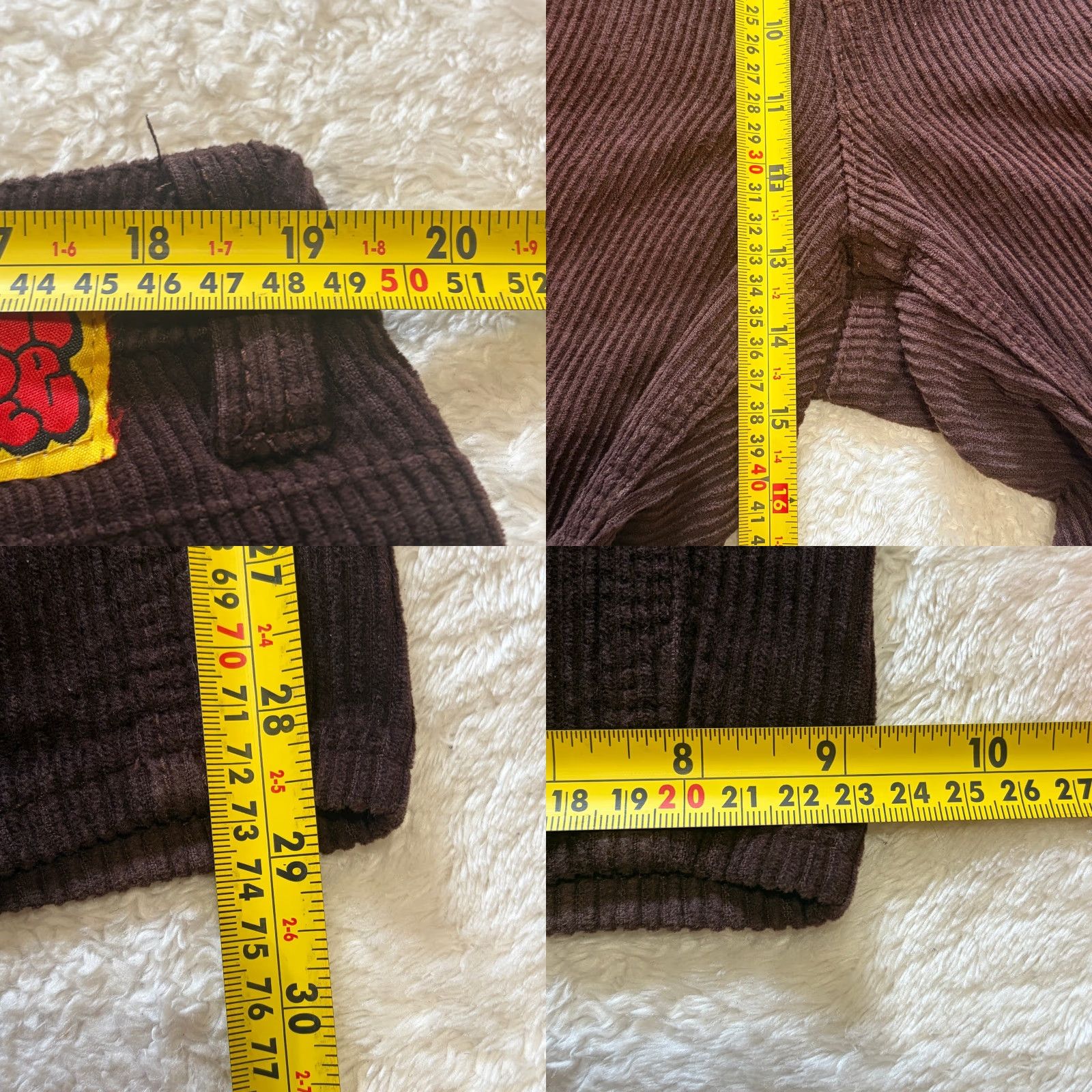 Empyre VINTAGE Empyre Brown Corduroy Straight Leg 5-Pocket Mens 36x29 Relaxed Baggy Inseam 29 Y2k Hipster Size US 36 / EU 52 - 8 Thumbnail