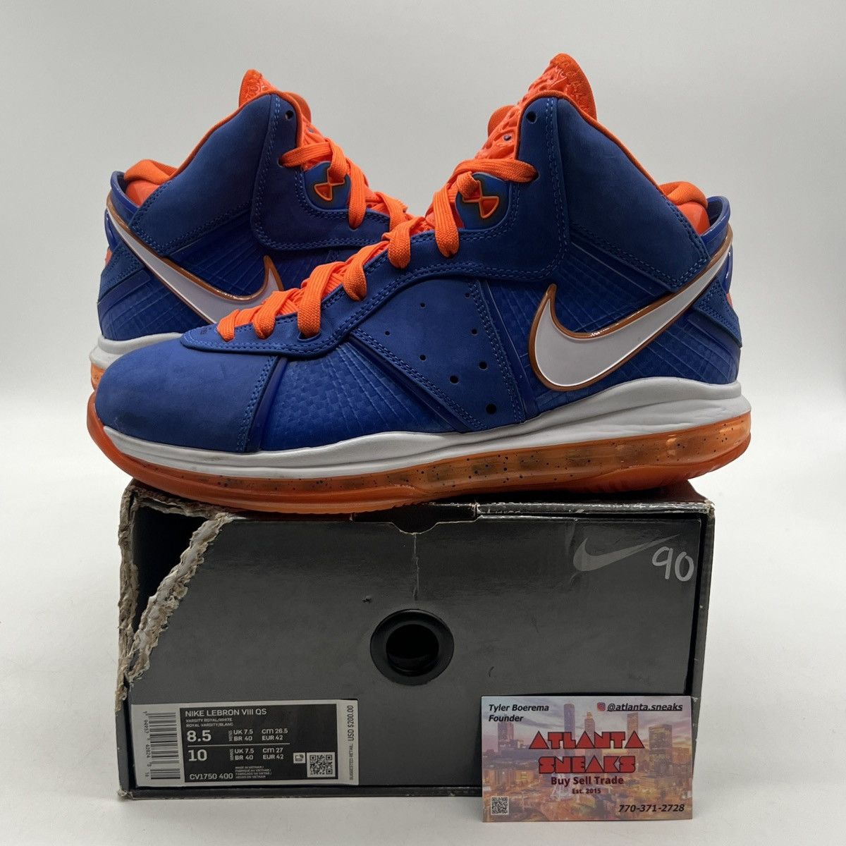 Nike Lebron 8 HWc Size US 8.5 / EU 41-42 - 1 Thumbnail