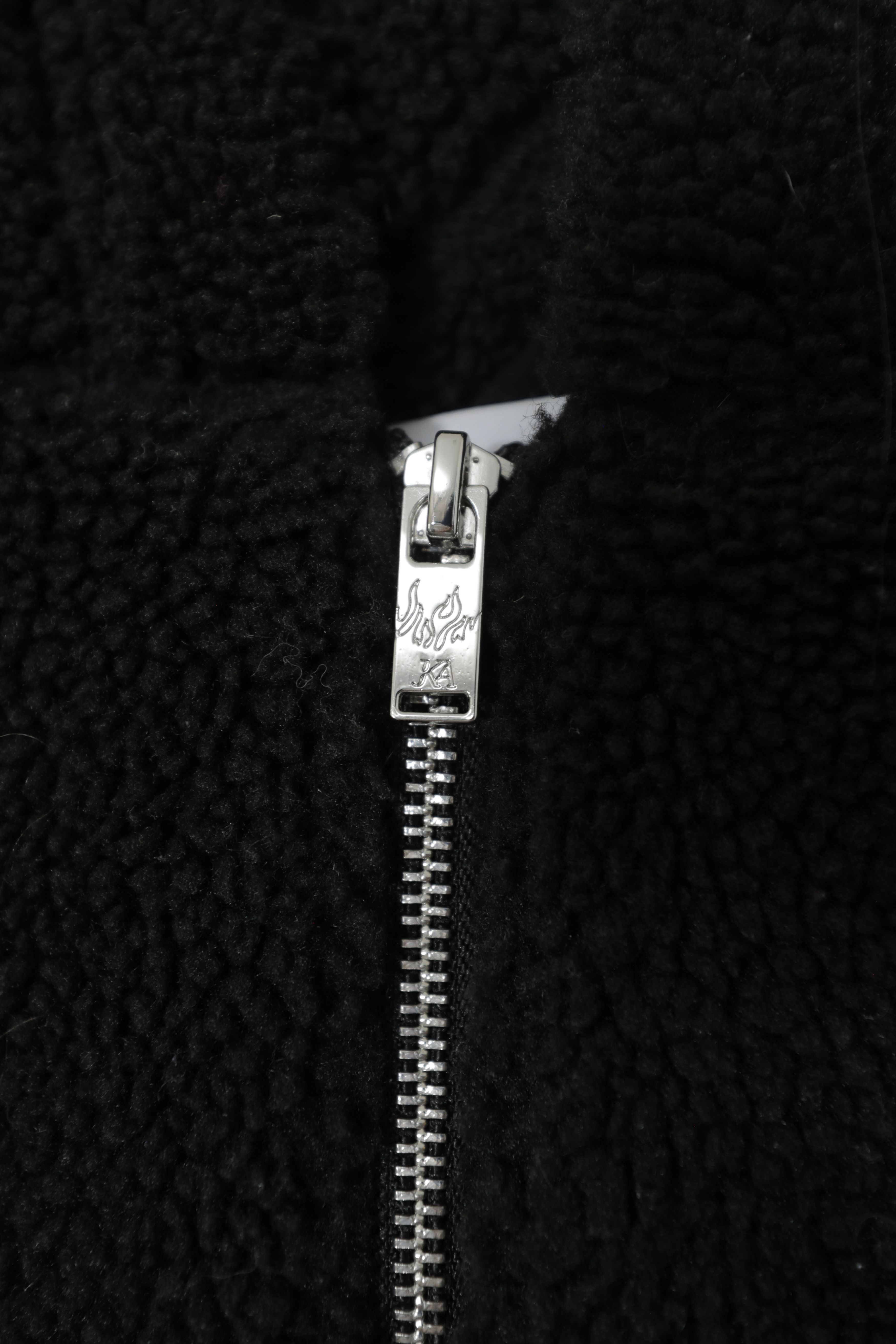 Other JK Attire Dystopia Relaxed Boxy Fit Teddy Fleece Hoodie (XS) Size US XS / EU 42 / 0 - 6 Thumbnail