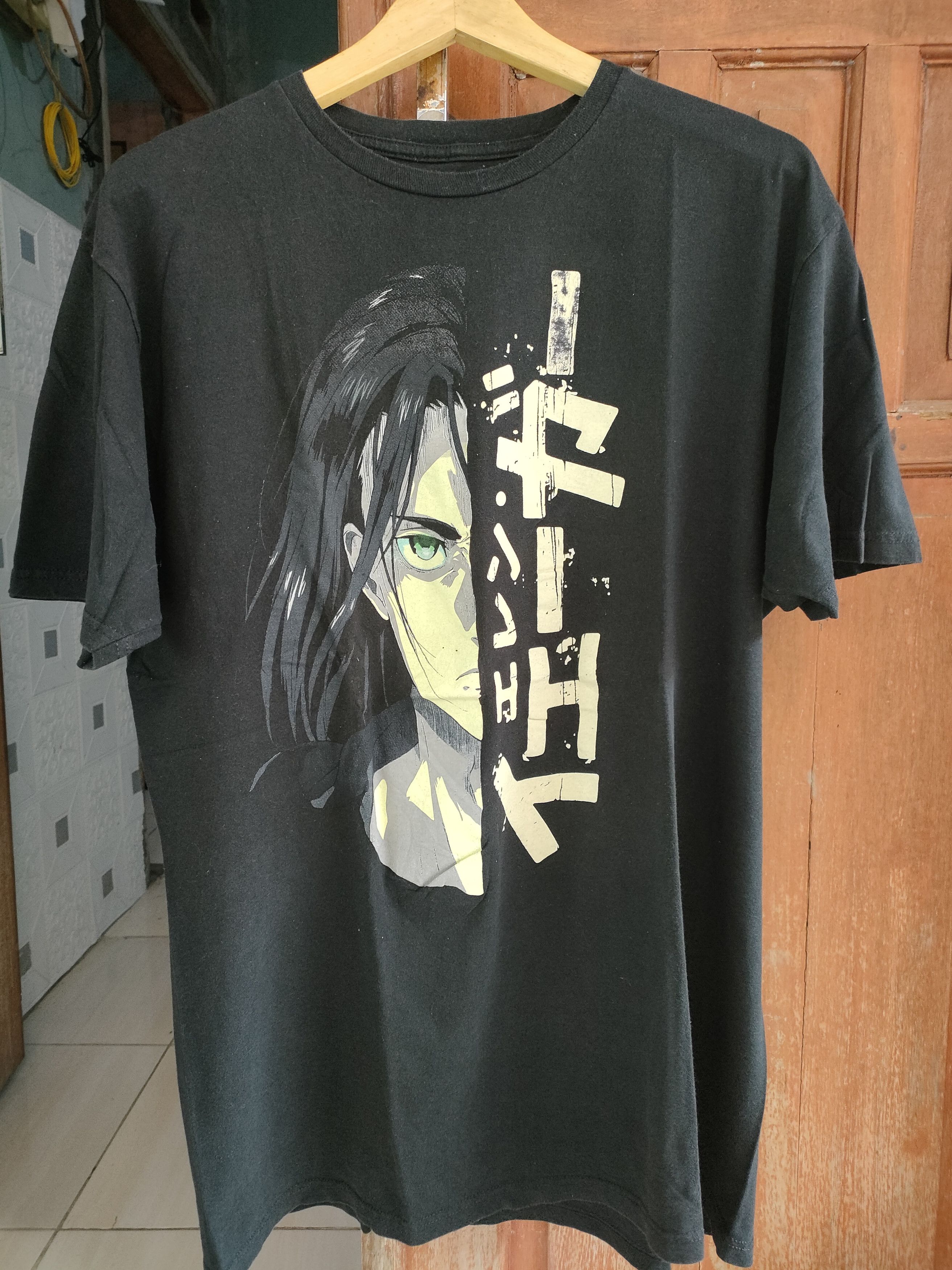 Anime Eren Yeger Attack On Titan T-Shirt Size US XXL / EU 58 / 5 - 1 Thumbnail