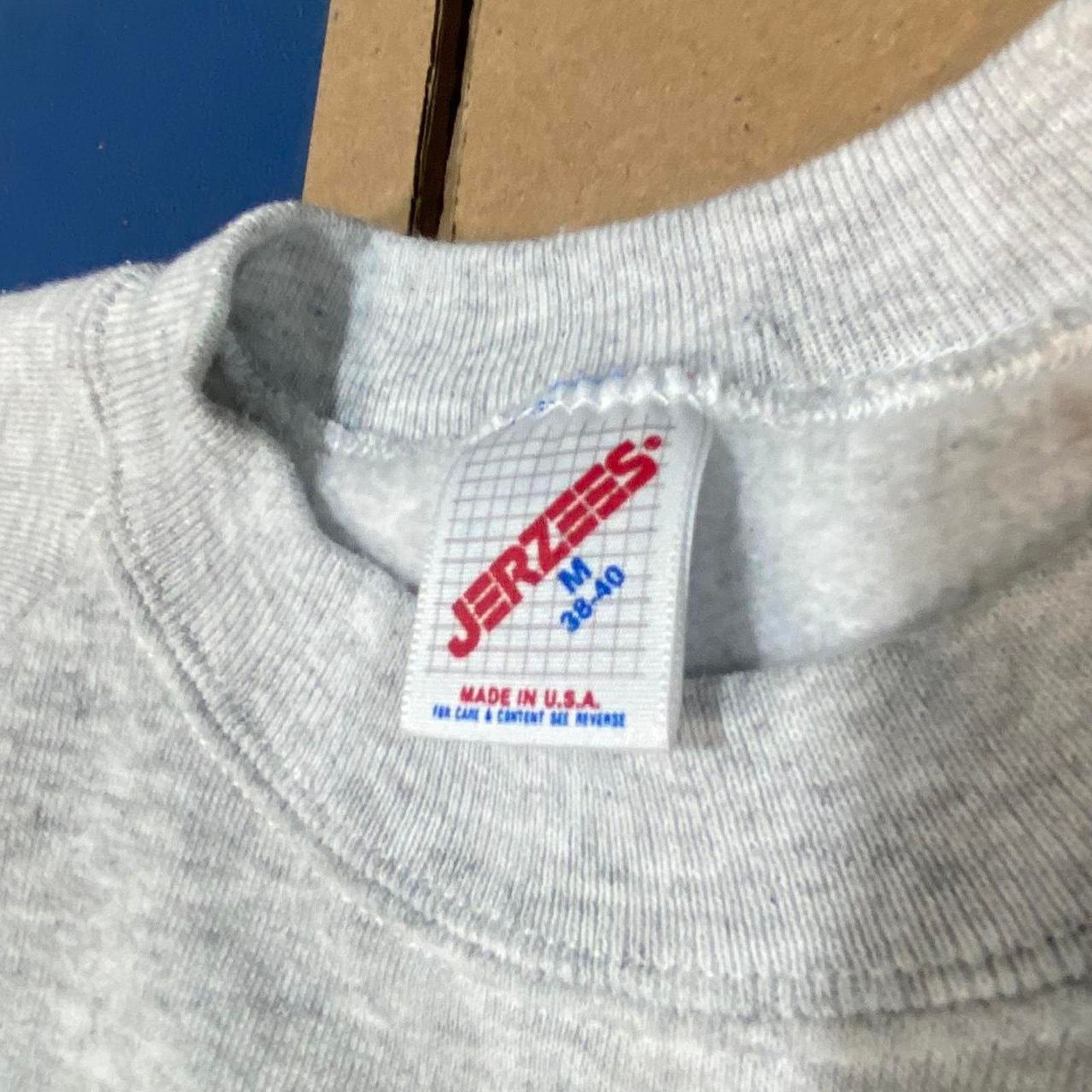 Jerzees 90s grey jerzees nebraska basketball Size US M / EU 48-50 / 2 - 3 Thumbnail
