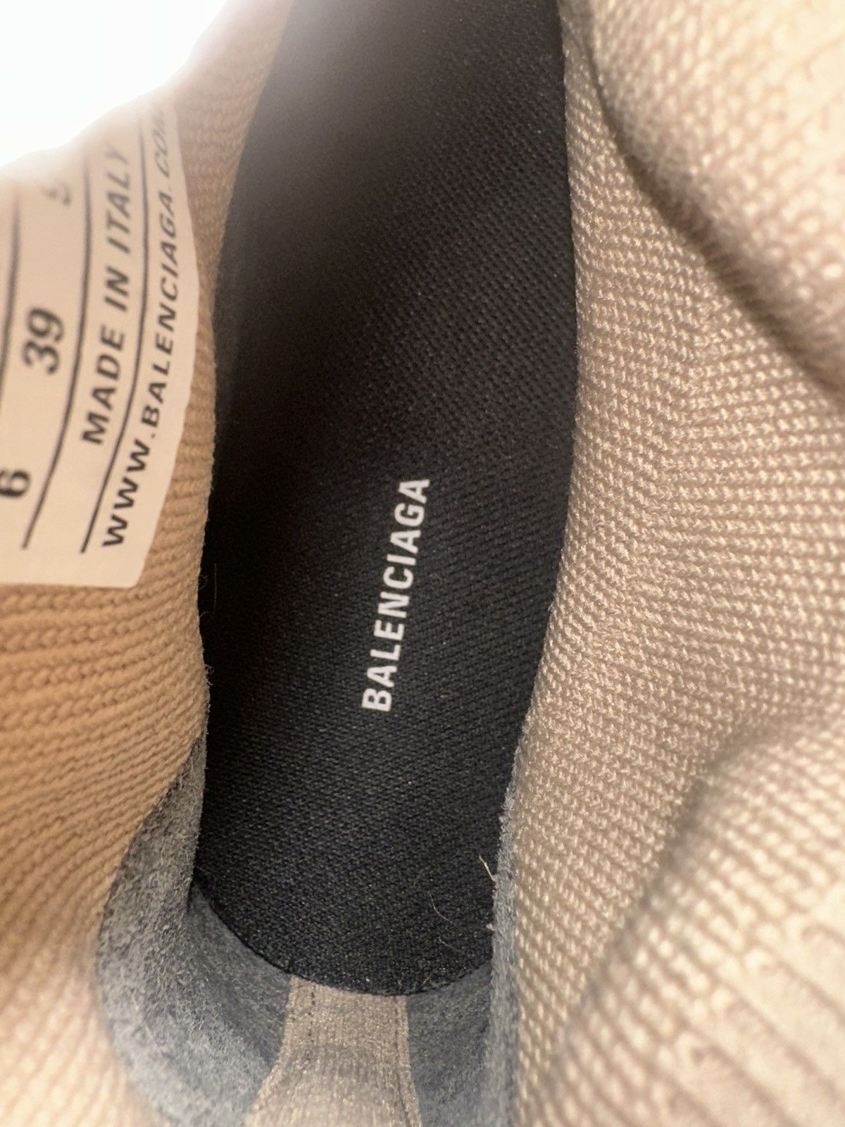 Balenciaga Balenciaga Speed 2.0-sneakers beige size 39 Size US 8 / IT 38 - 9 Thumbnail