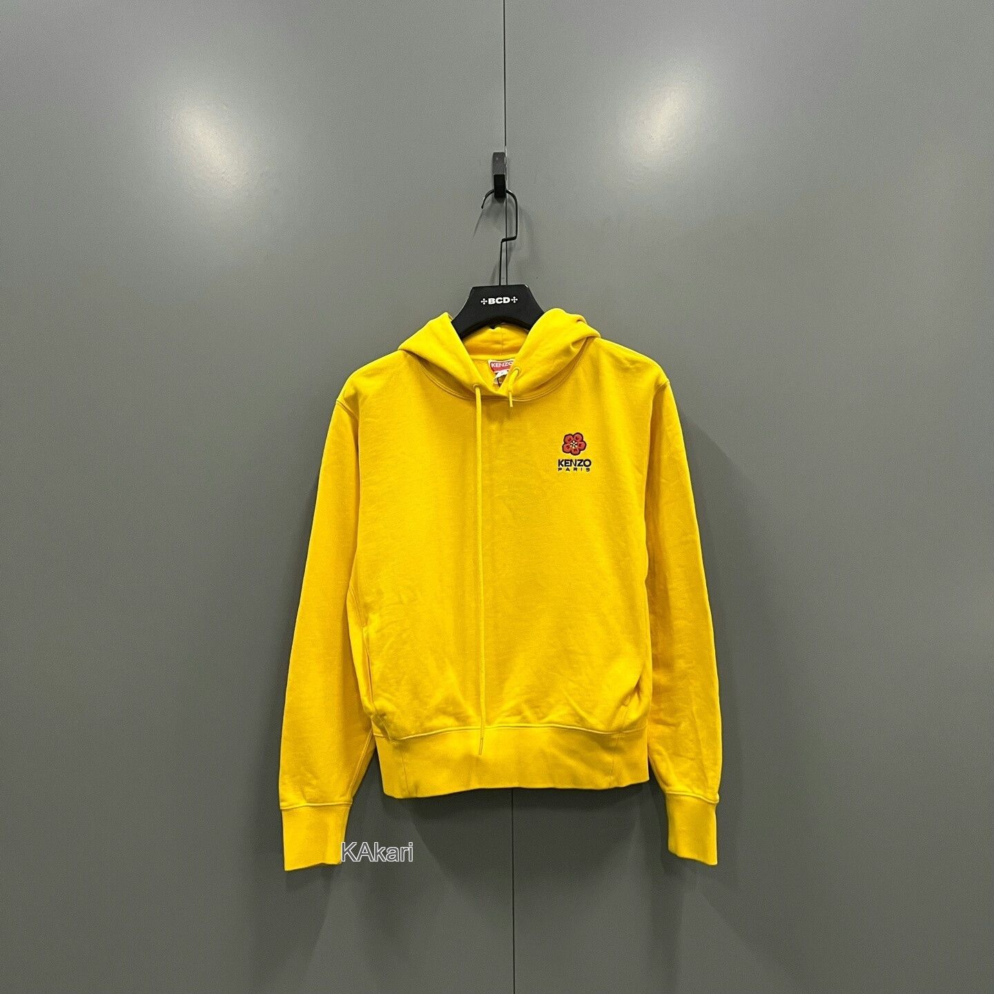 Kenzo KENZO Yellow Floral Embroidered Hoodie Size US M / EU 48-50 / 2 - 1 Preview