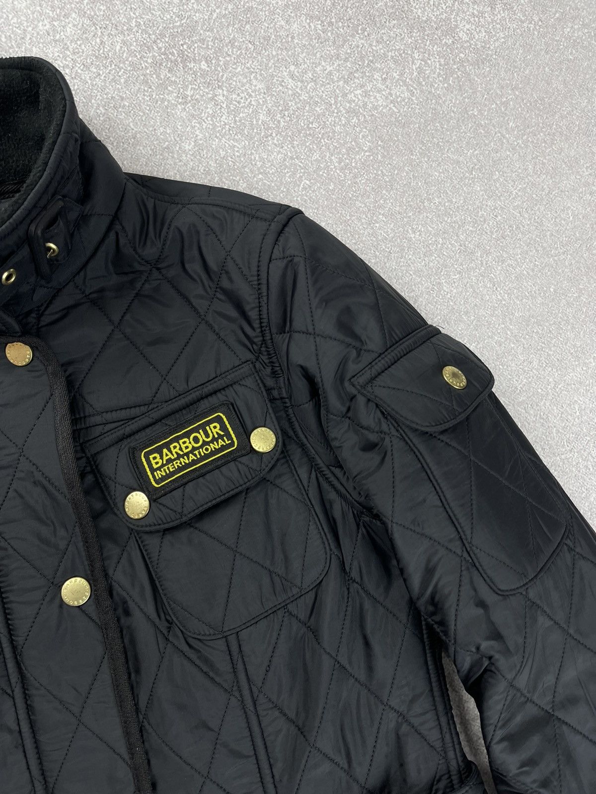 Barbour Barbour International Black Polar Quilted Jacket Size 6 Size XS / US 0-2 / IT 36-38 - 7 Thumbnail