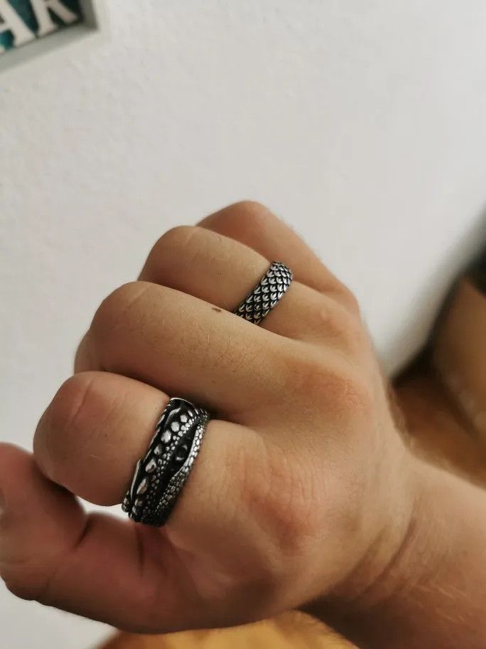 Jewelry Crocodile With Eyes Ring Fashion Jewelry Gift Size ONE SIZE - 5 Thumbnail