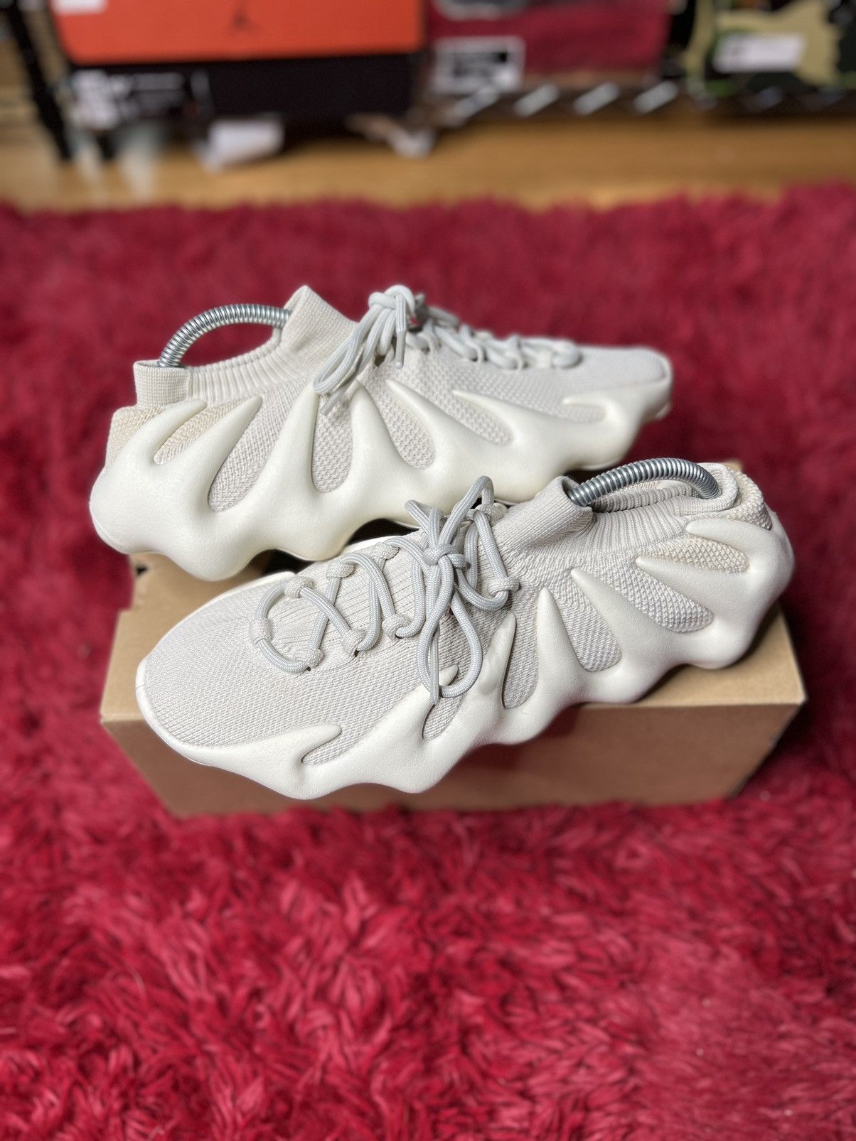 image of Adidas Yeezy 450 Cloud White 2021 Shoes, Men's (Size 11)