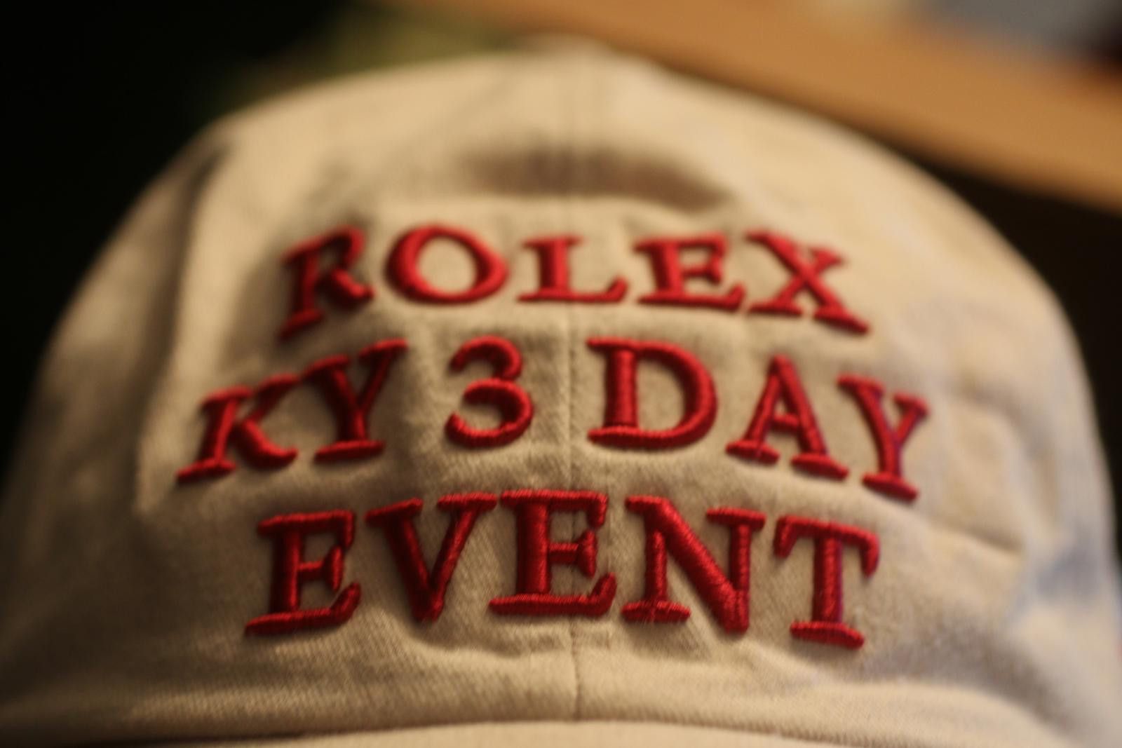 Rolex Rolex Kentucky 3 Day Event Lexington KY Vintage Event Cap Size ONE SIZE - 2 Thumbnail