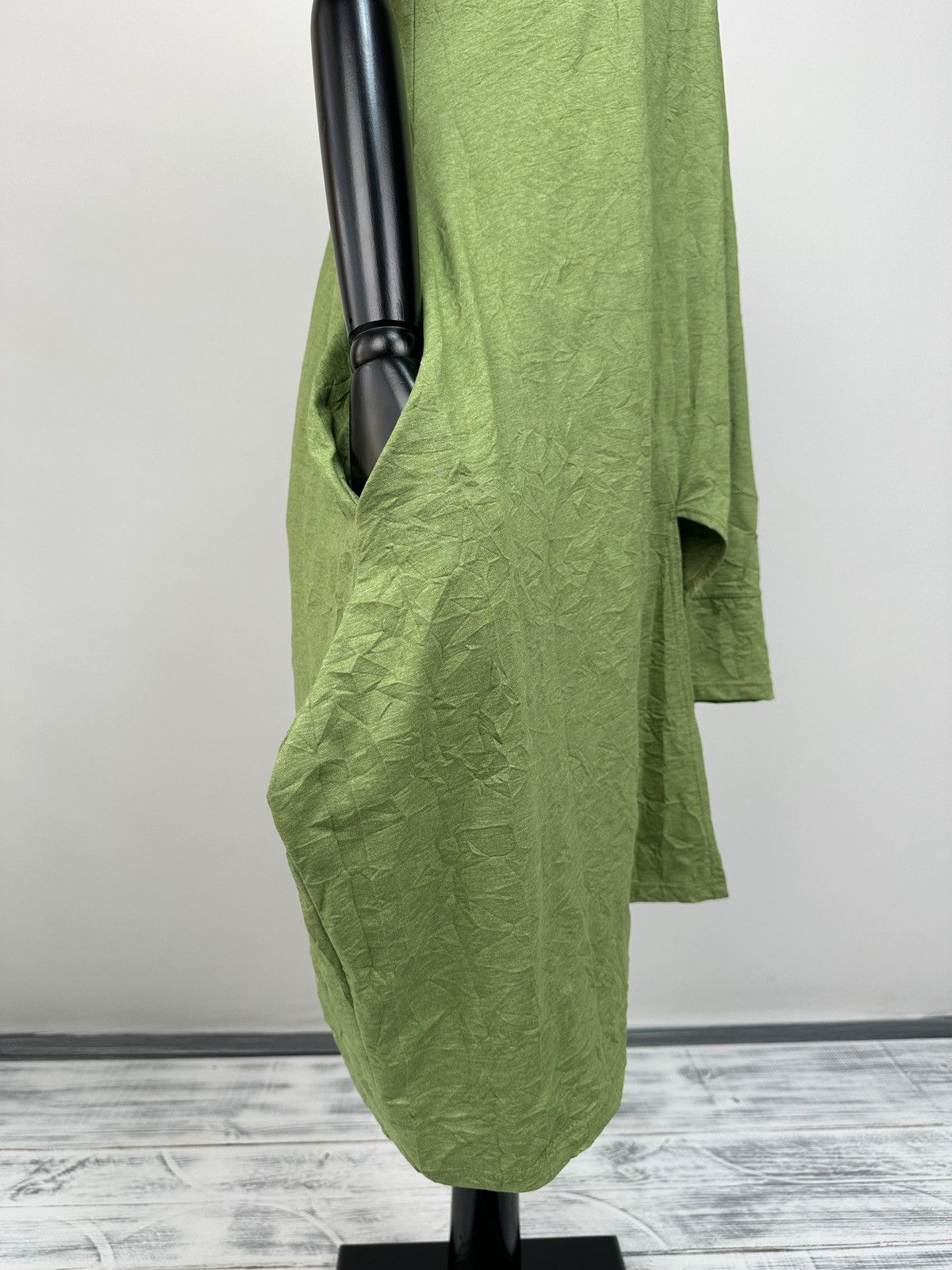 Other LIKA SCHMODSIEN Avant Garde Lagenlook Asymmetric Tunic Dress Size M / US 6-8 / IT 42-44 - 3 Thumbnail